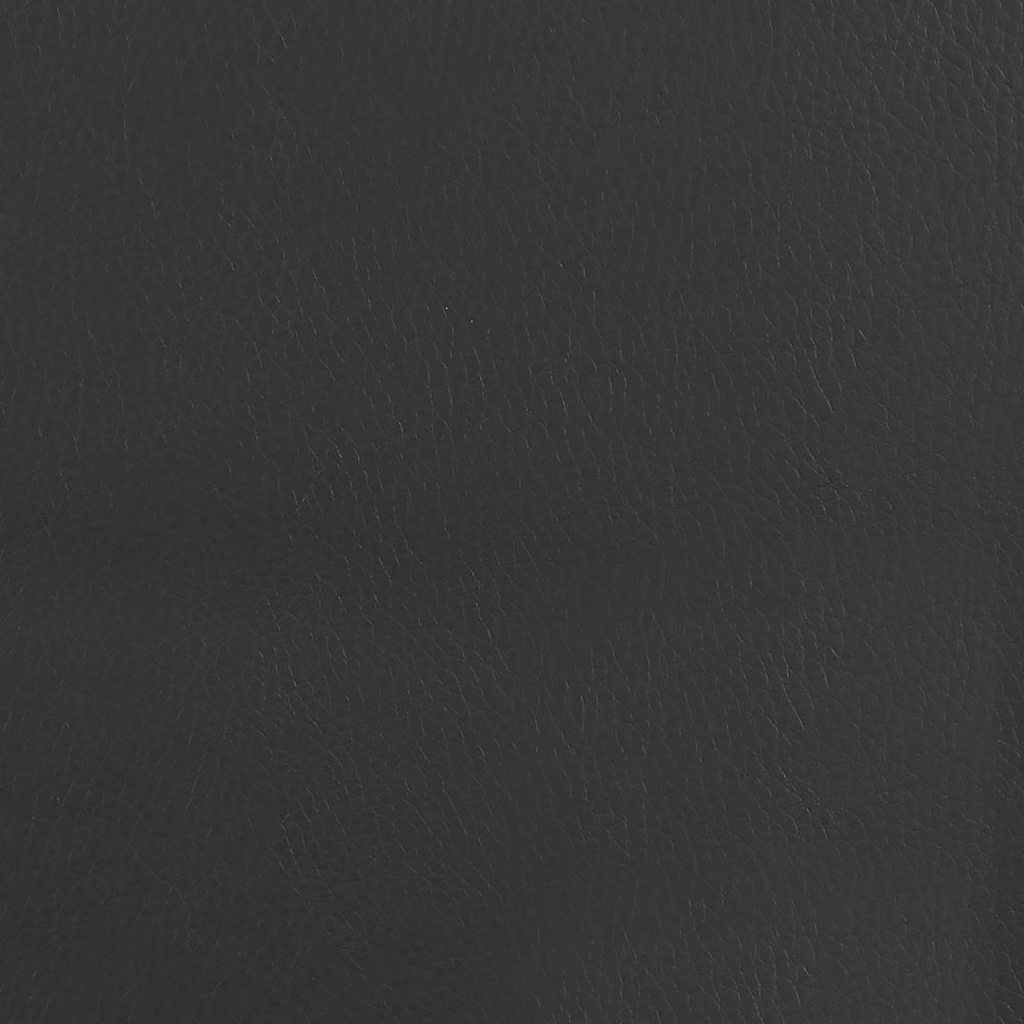 Closeup texture of smooth matte black leather fabric material