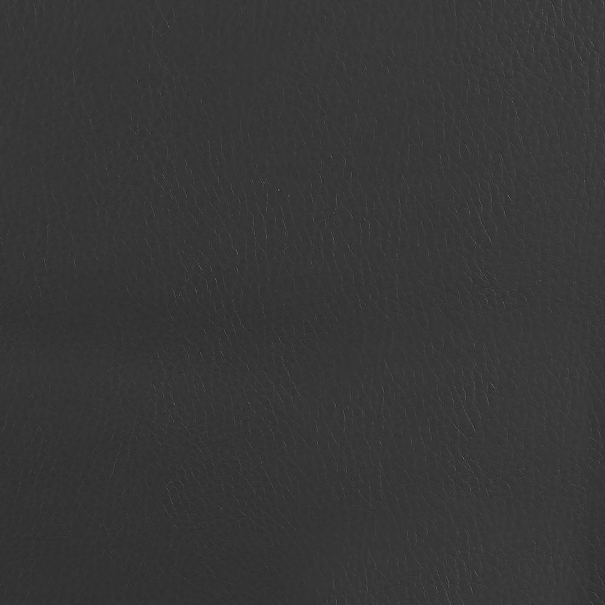Closeup texture of smooth matte black leather fabric material
