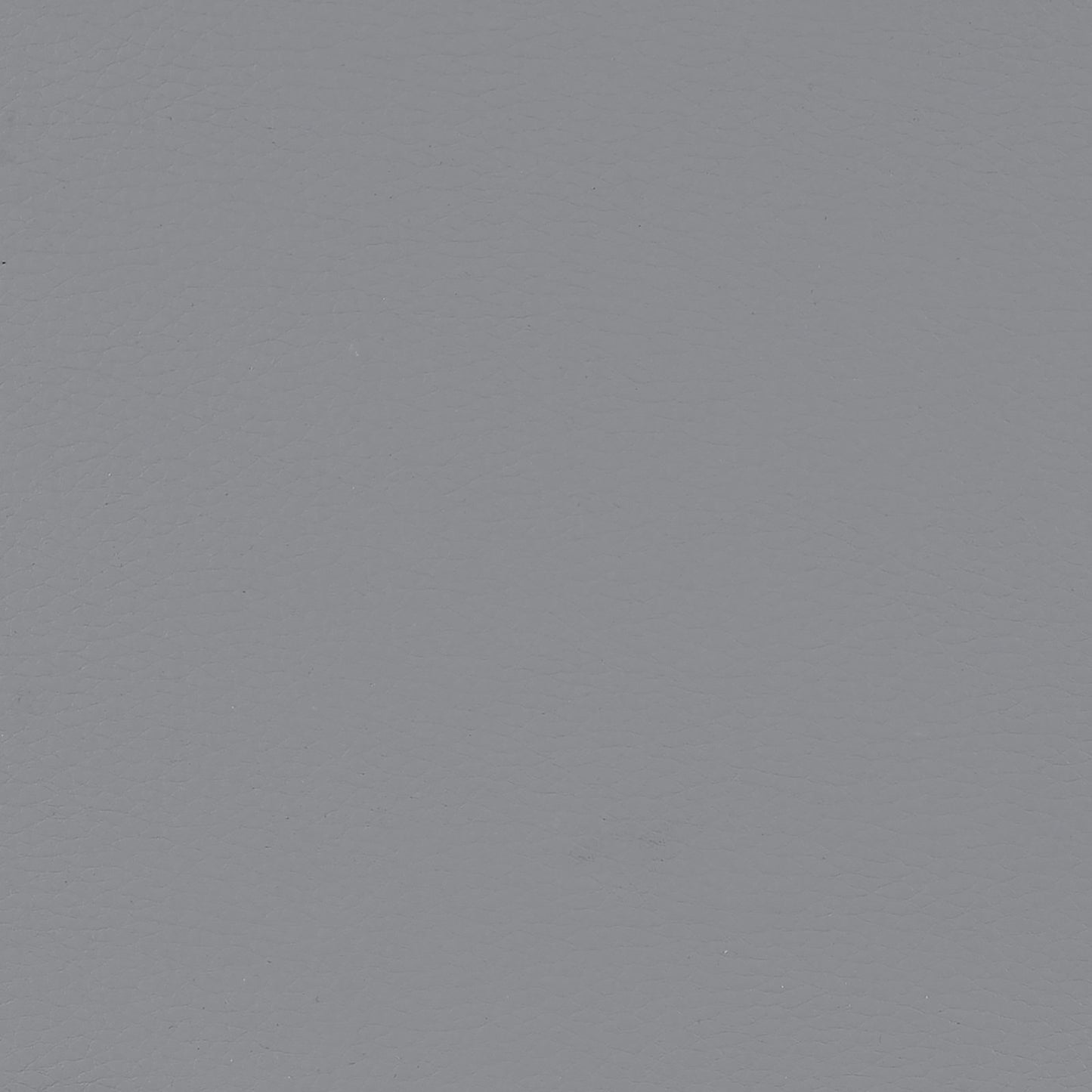 Soft grey vegan leather textured swatch for upholstery projects