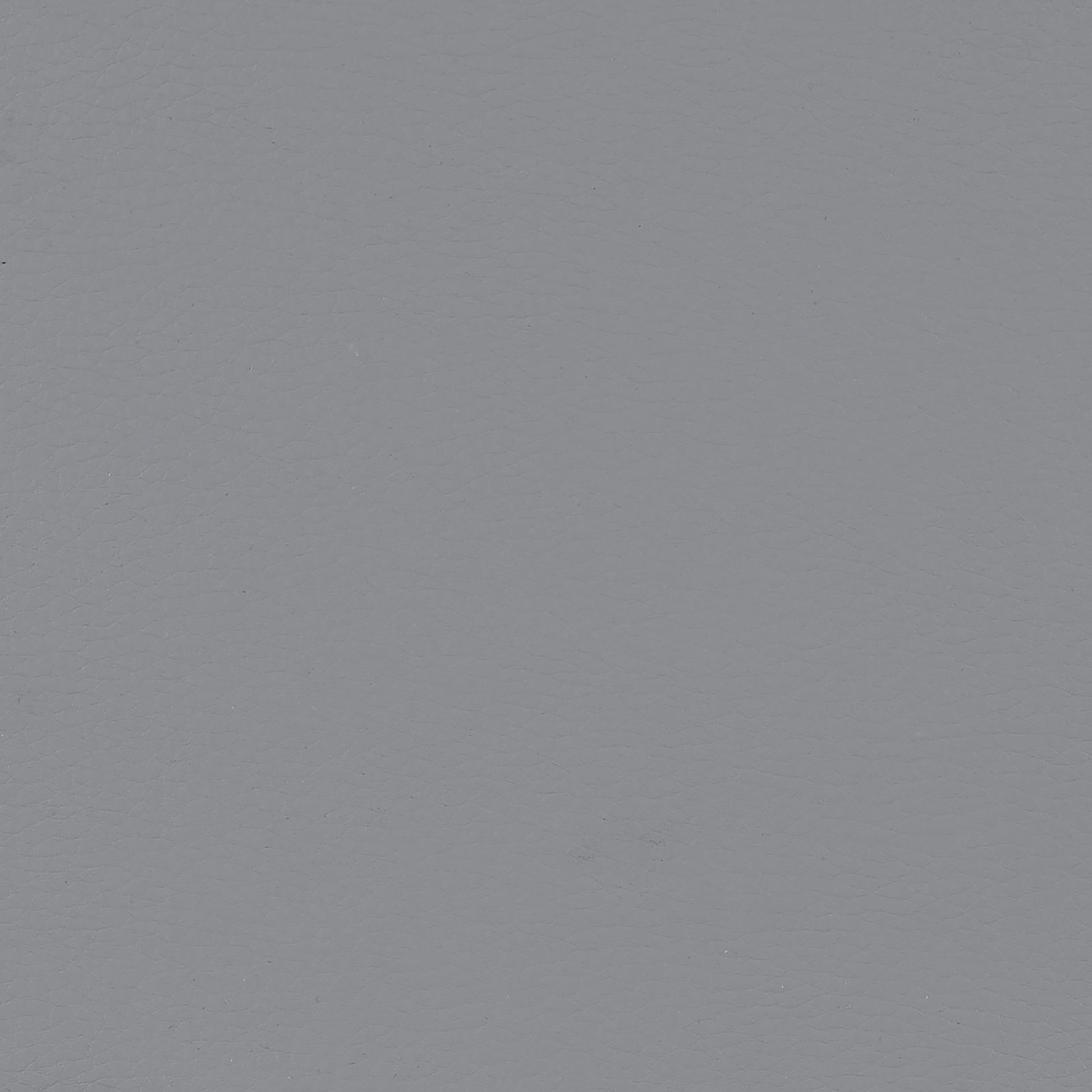 Soft grey vegan leather textured swatch for upholstery projects