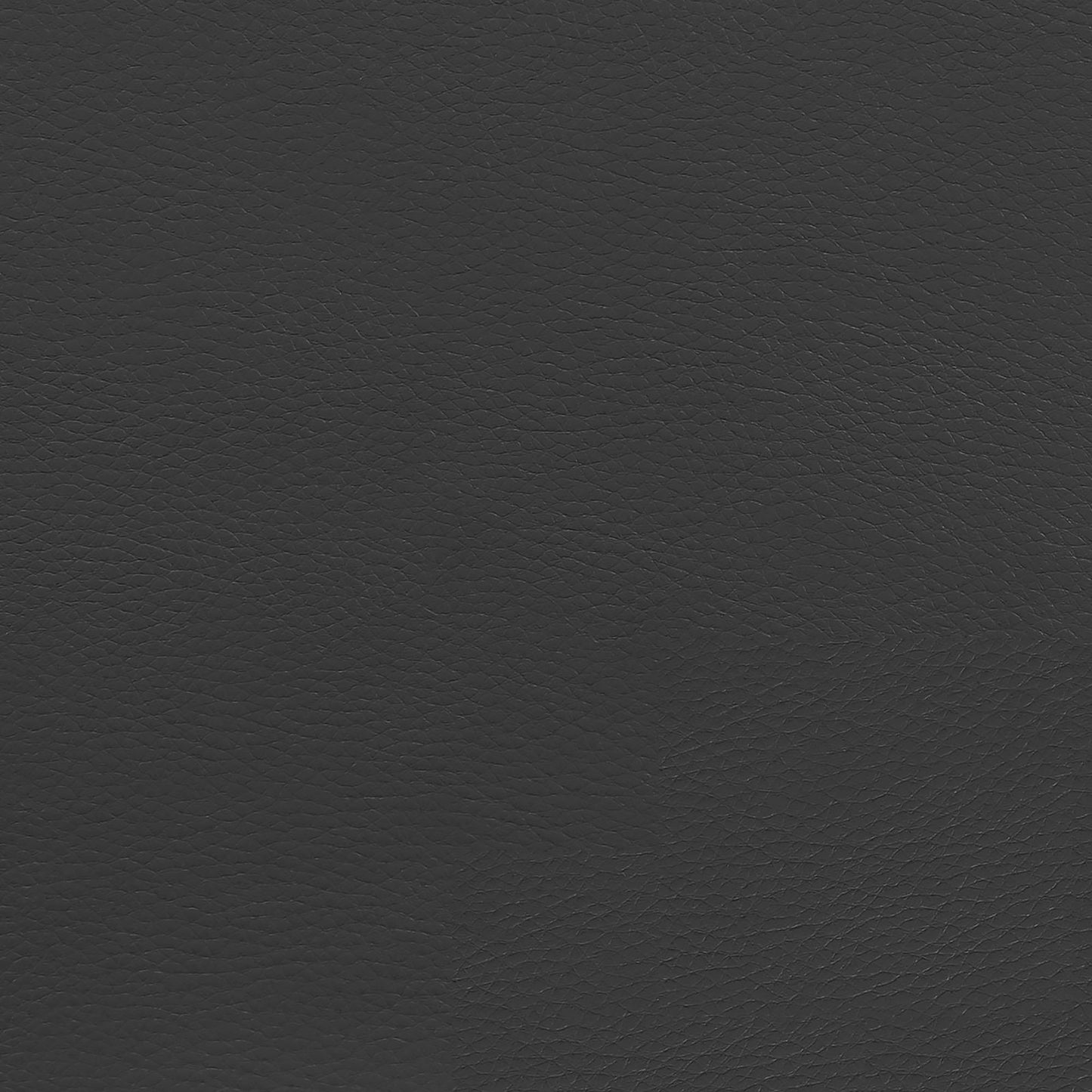 Closeup texture of charcoal grey vegan leather material ideal for upholstery