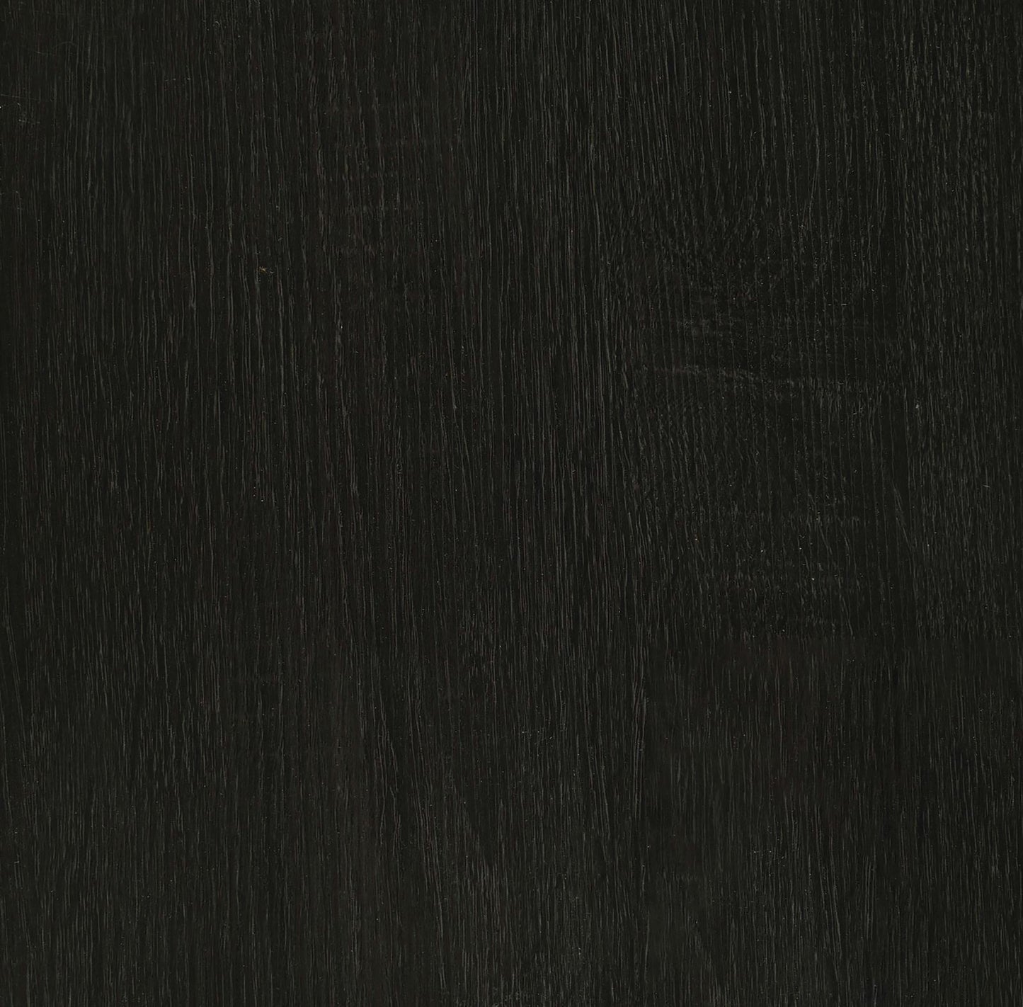 Closeup of dark stained oak wood texture with subtle vertical grain for furniture