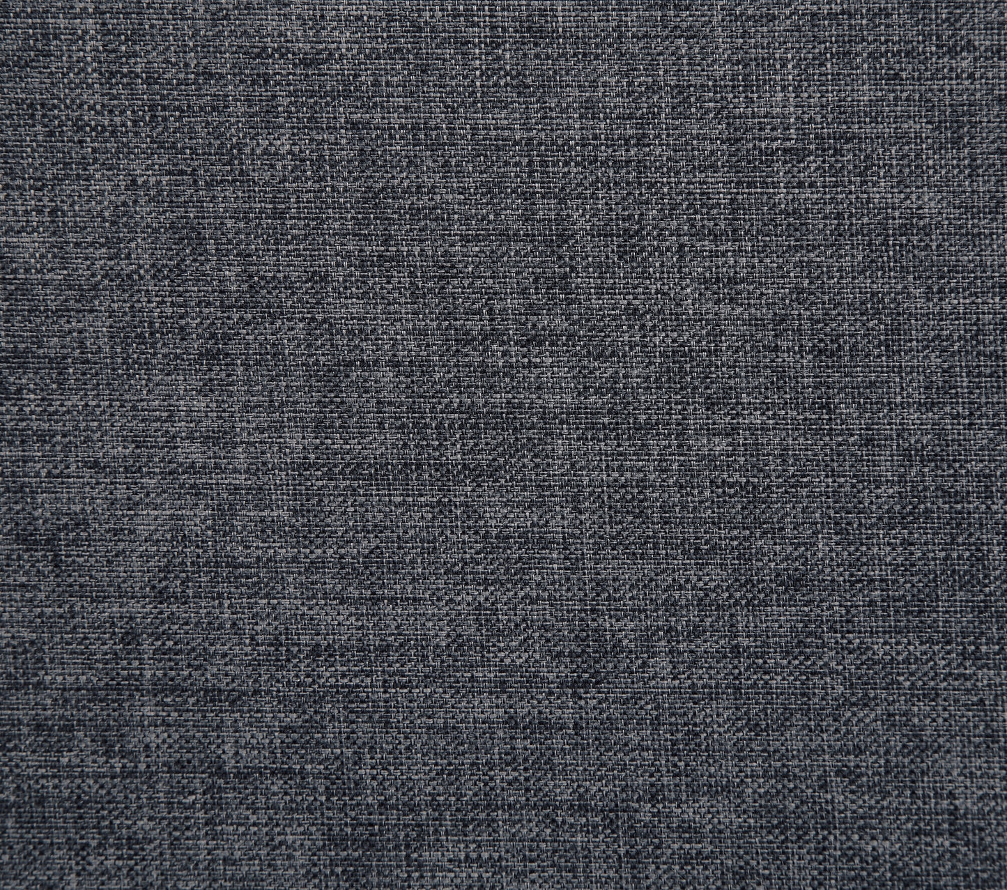 Dark grey textured fabric with a subtle herringbone weave pattern