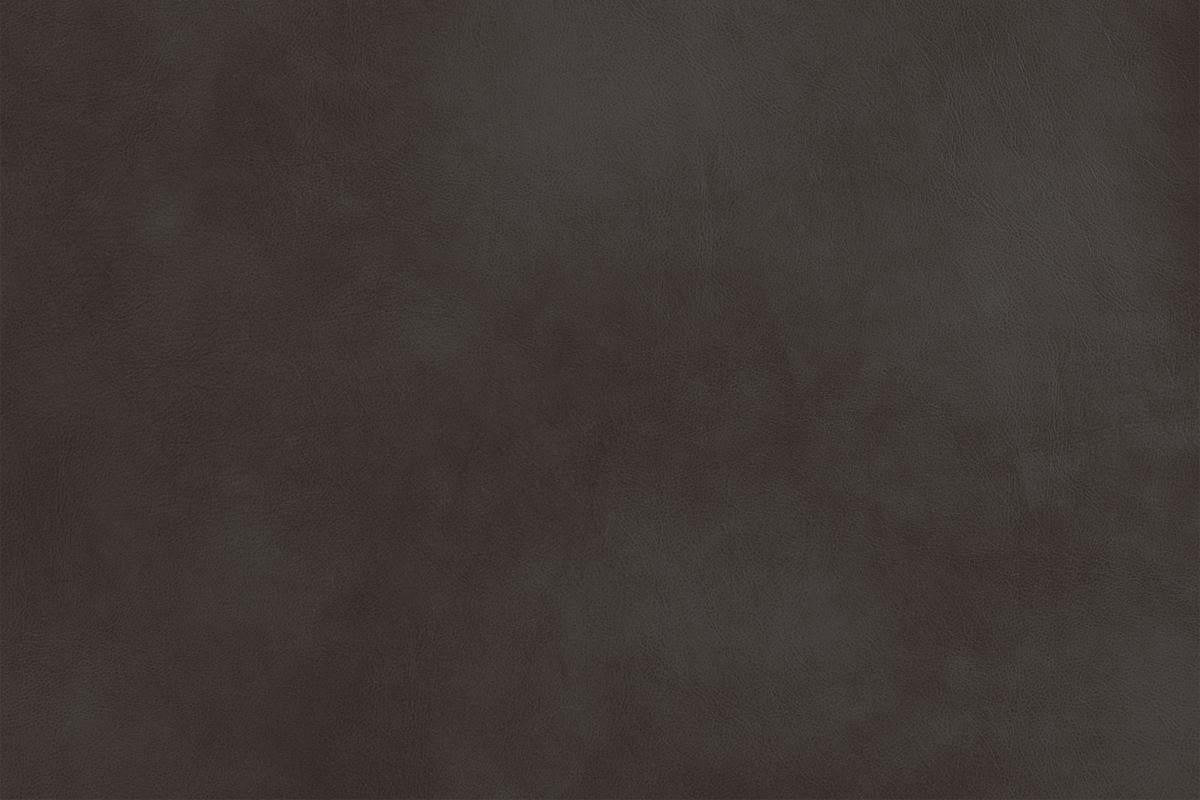 Dark brown faux leather swatch with subtle texture ideal for upholstery projects