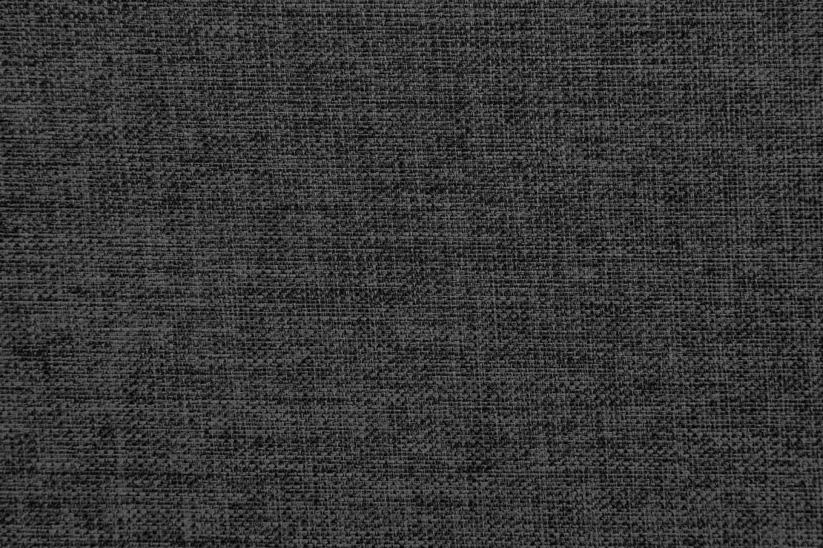 Closeup of a dark grey textured fabric ideal for upholstery projects