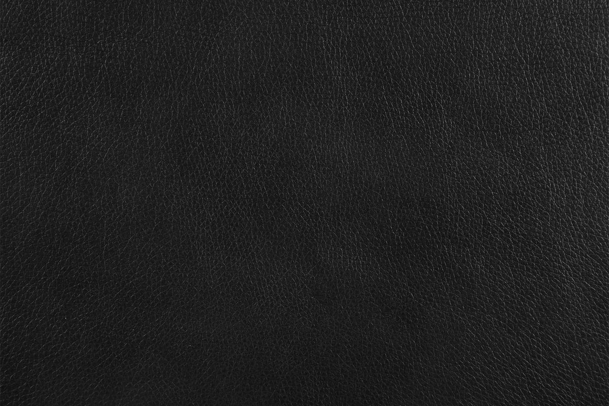 Black textured vegan leather material for bags and upholstery