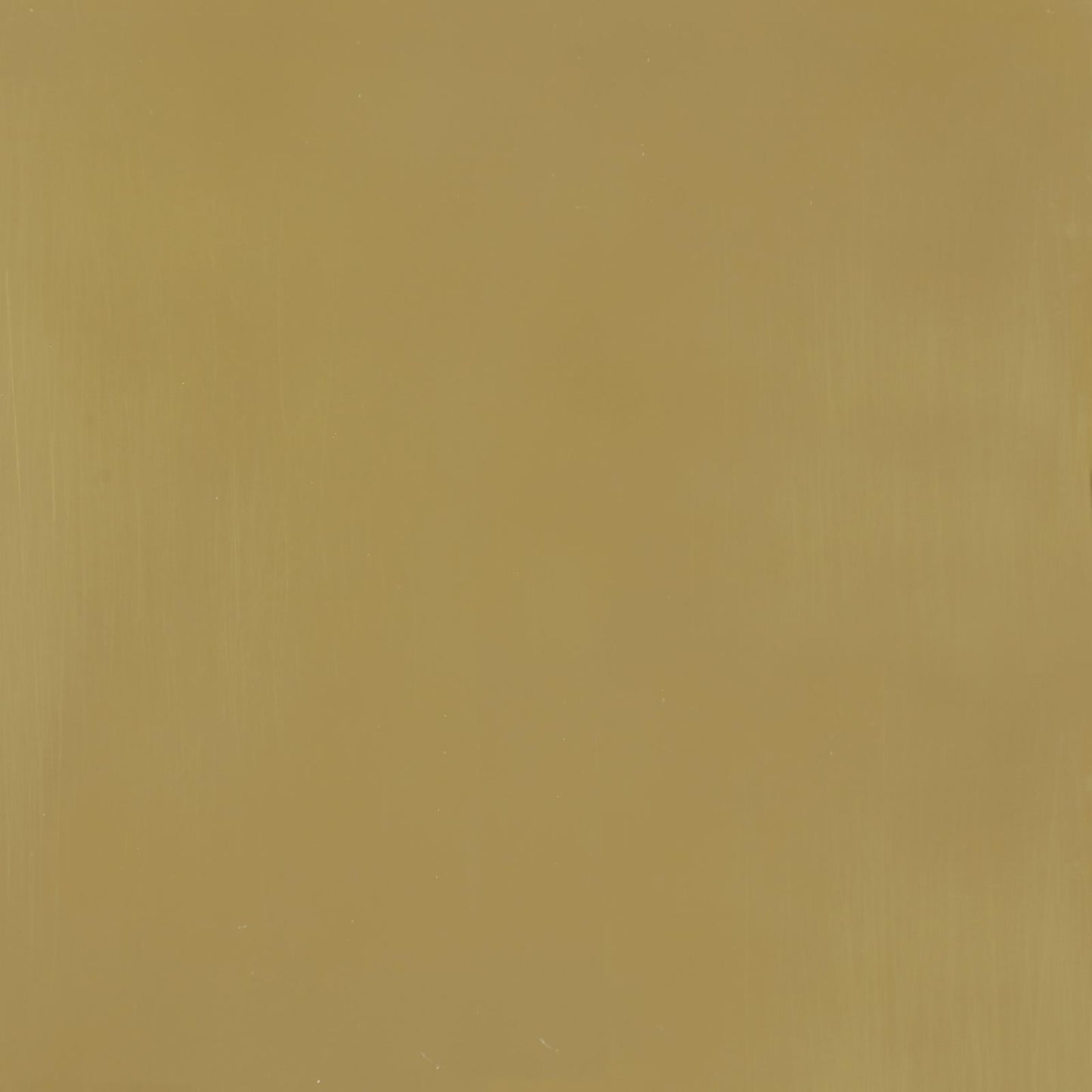 Solid brushed brass metal sheet with subtle vertical lines