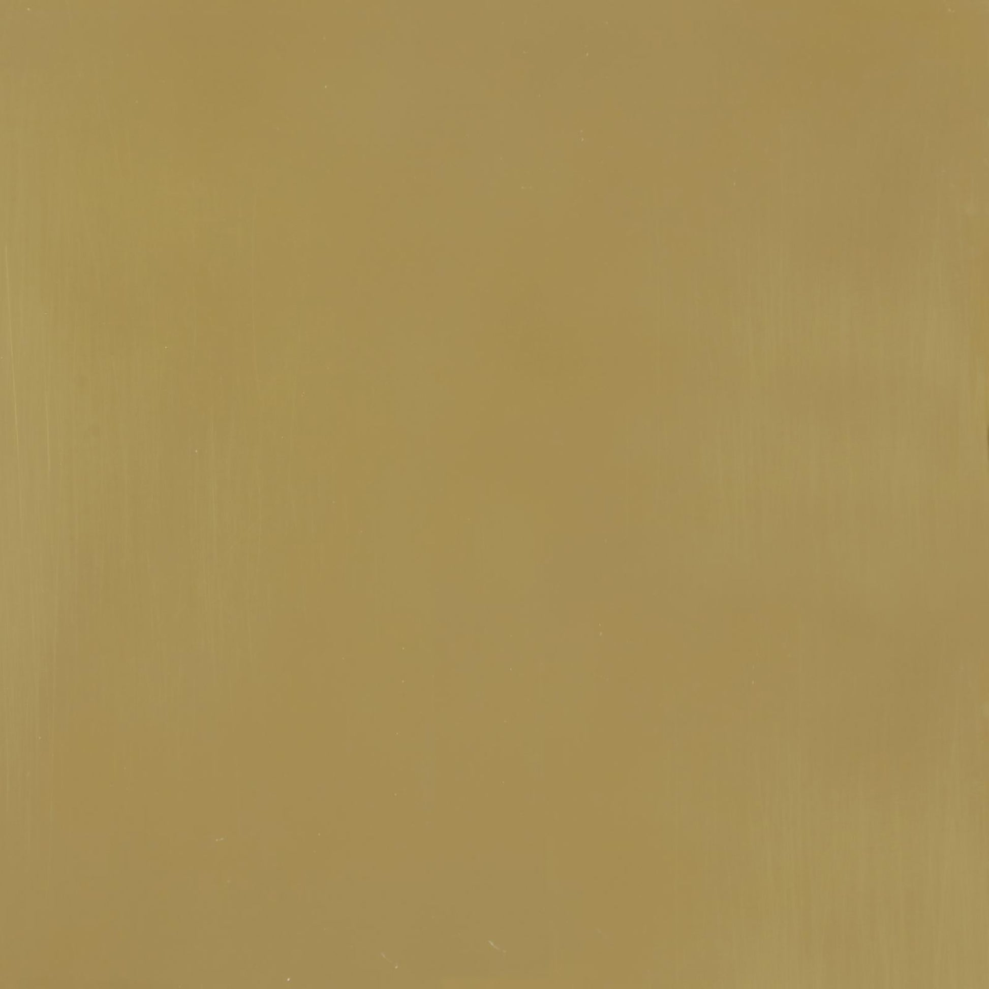 Solid brushed brass metal sheet with subtle vertical lines
