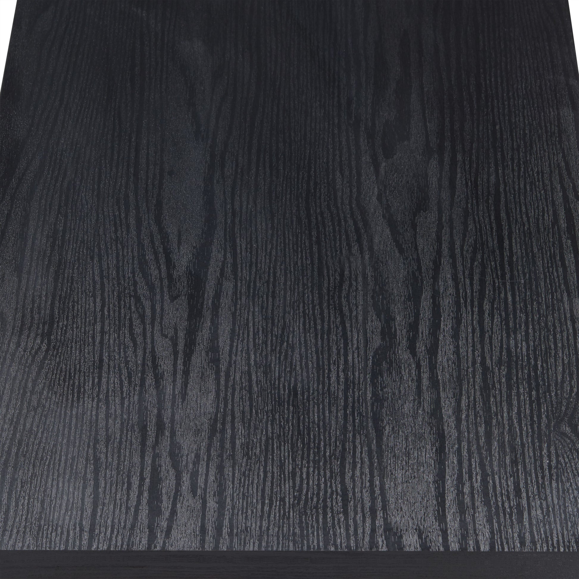 Closeup of dark wood grain texture for furniture surfaces