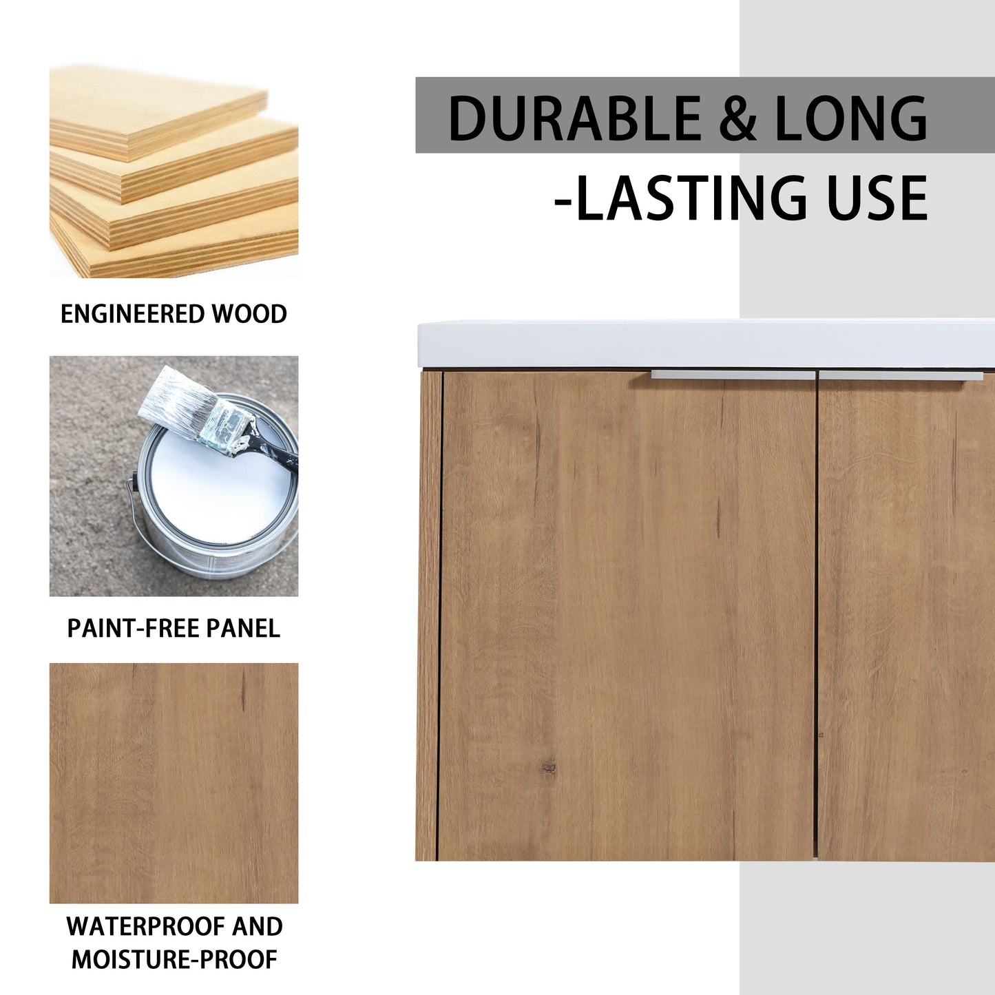 Stack of layered engineered wood planks ideal for construction