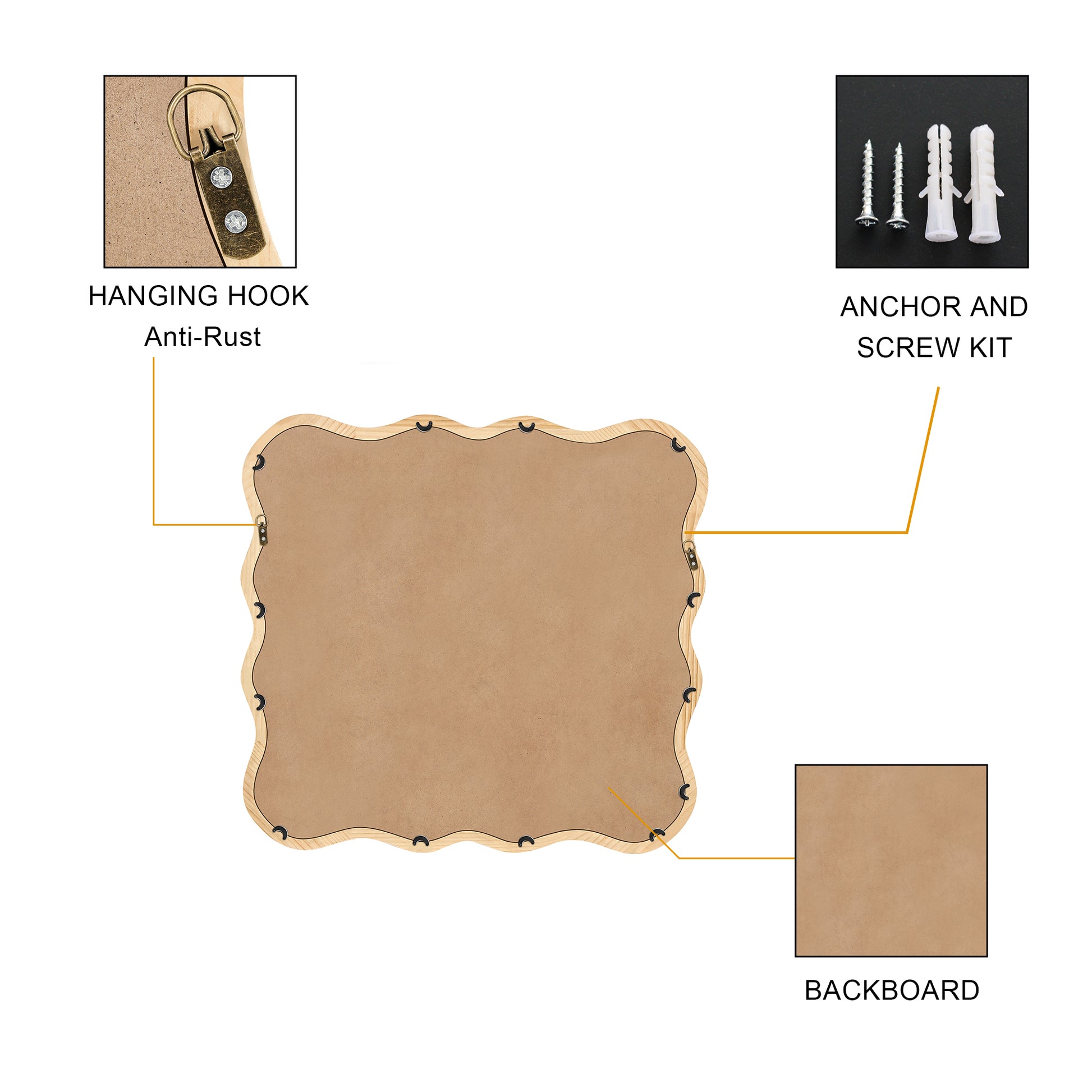 Antirust brass hanging hook with crystal accents for secure wall mounting