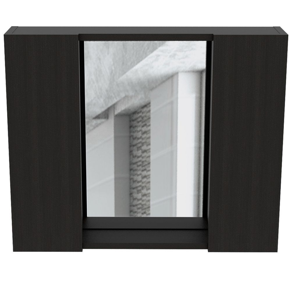 Modern dark gray cabinet with glass display front perfect for collectibles