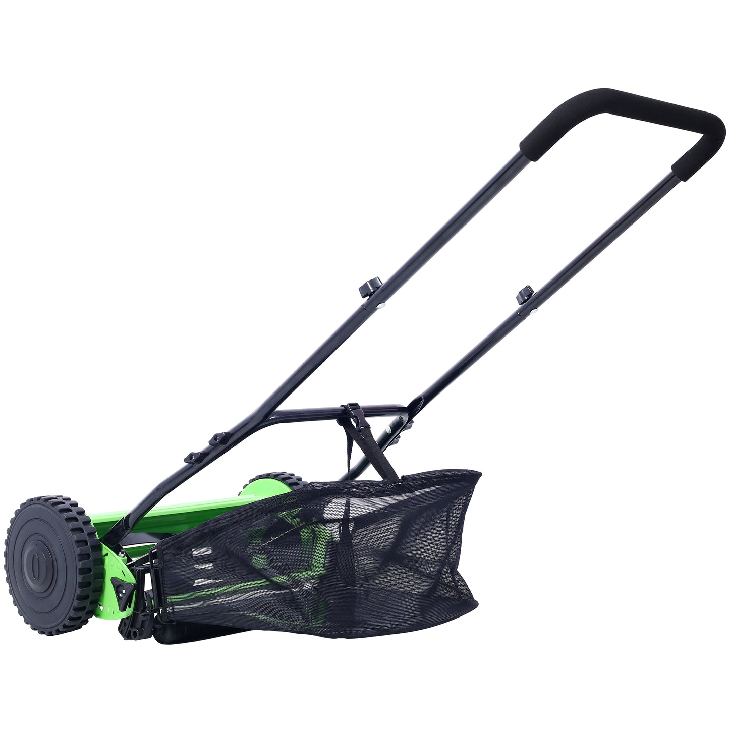 Maintain Your Lawn with Precision 14-Inch Reel Mower - Green