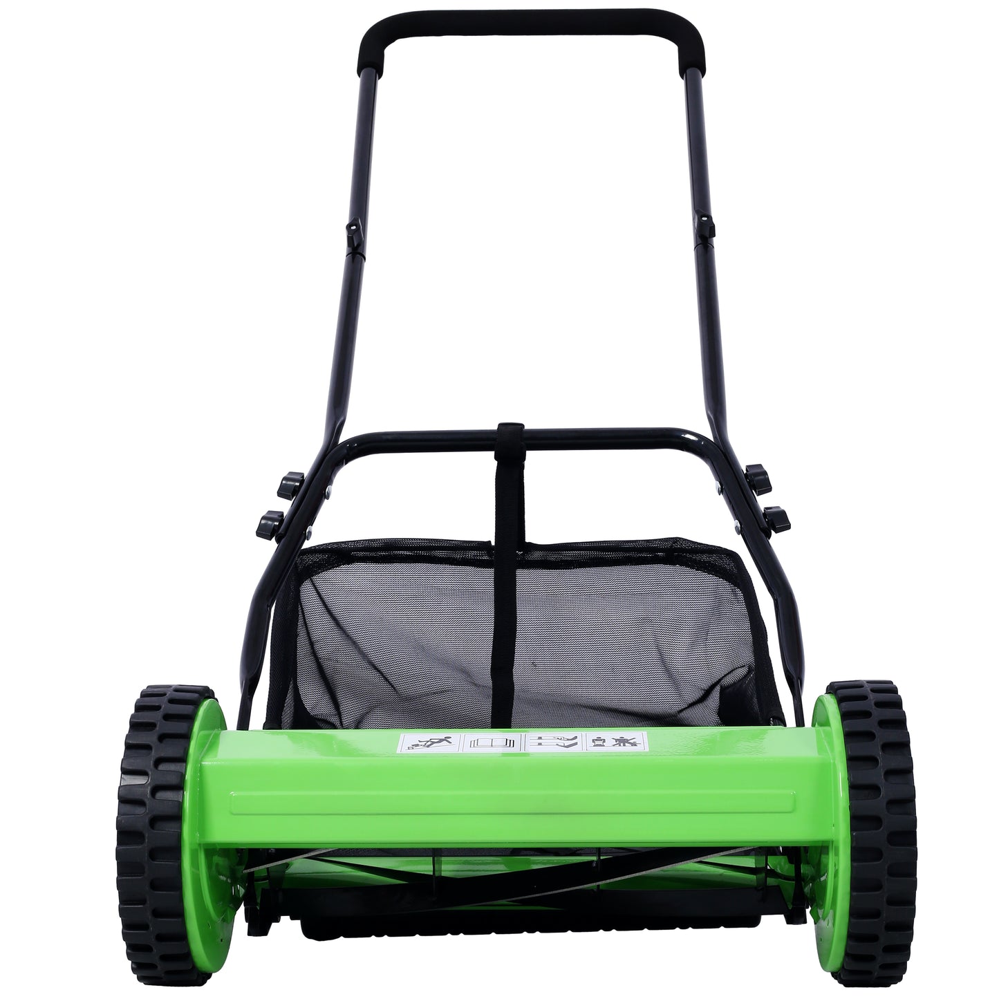Maintain Your Lawn with Precision 14-Inch Reel Mower - Green