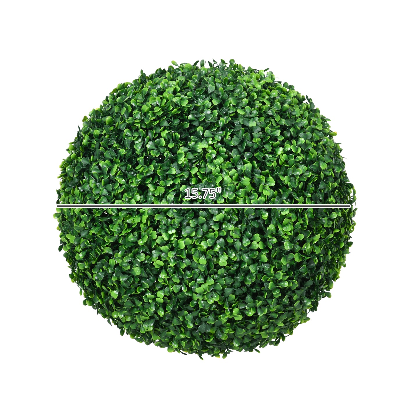 inch round artificial boxwood ball for indooroutdoor decor