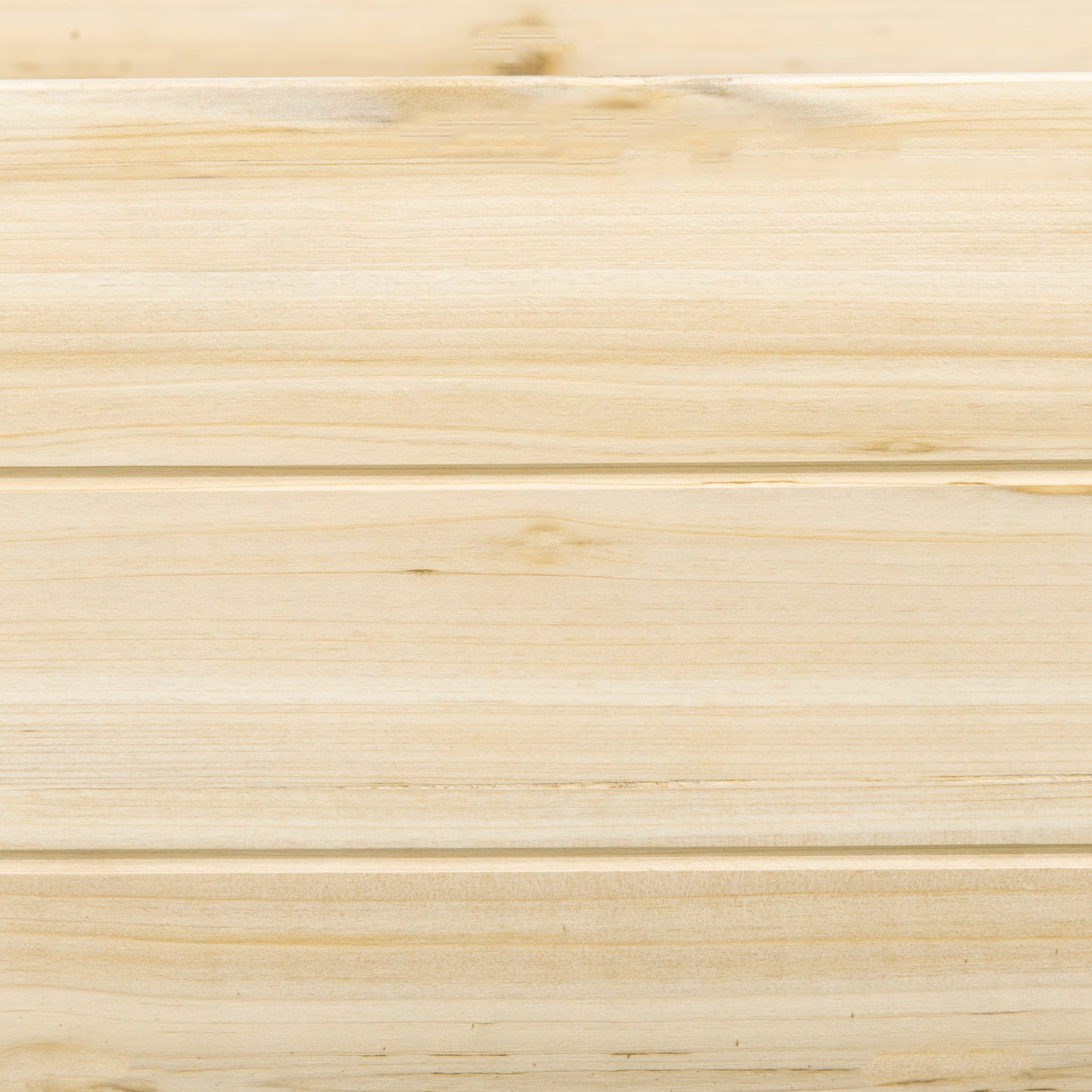 Lightcolored pine wood paneling with horizontal planks natural grain detail