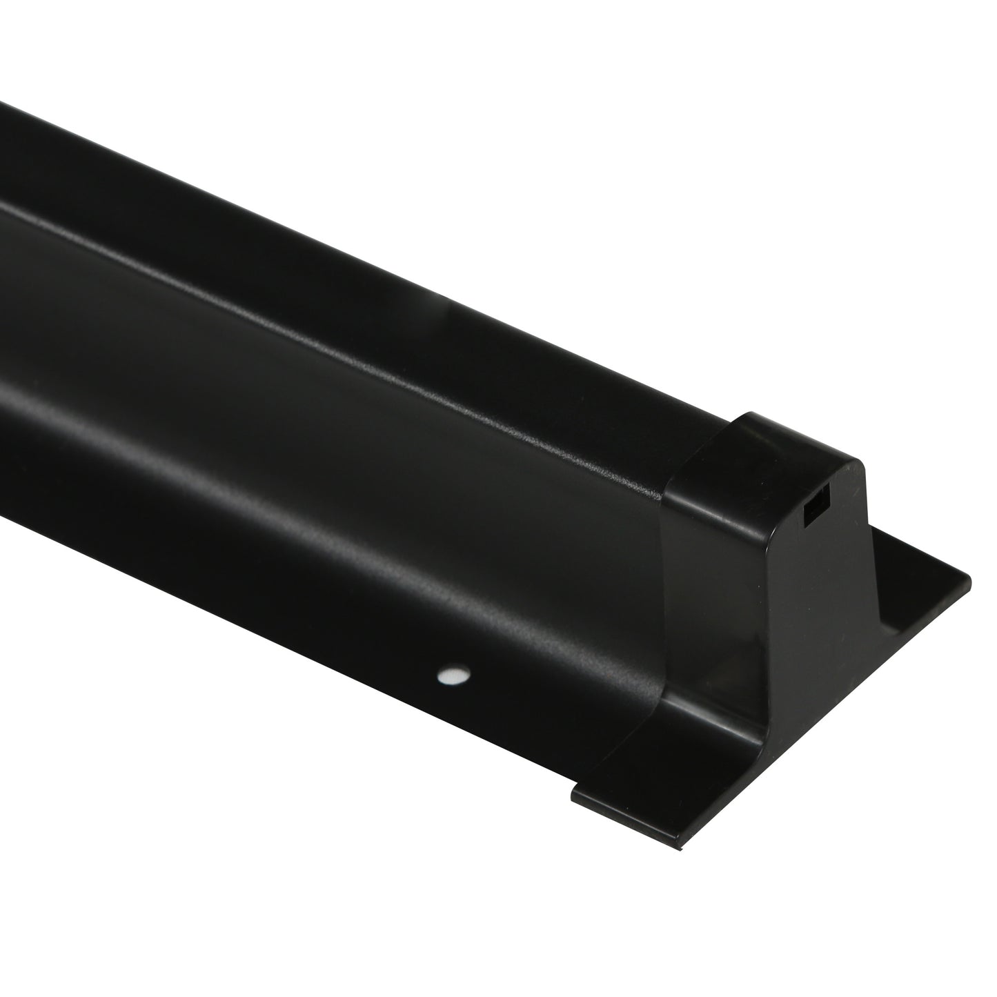 Black aluminum extrusion profile for industrial applications