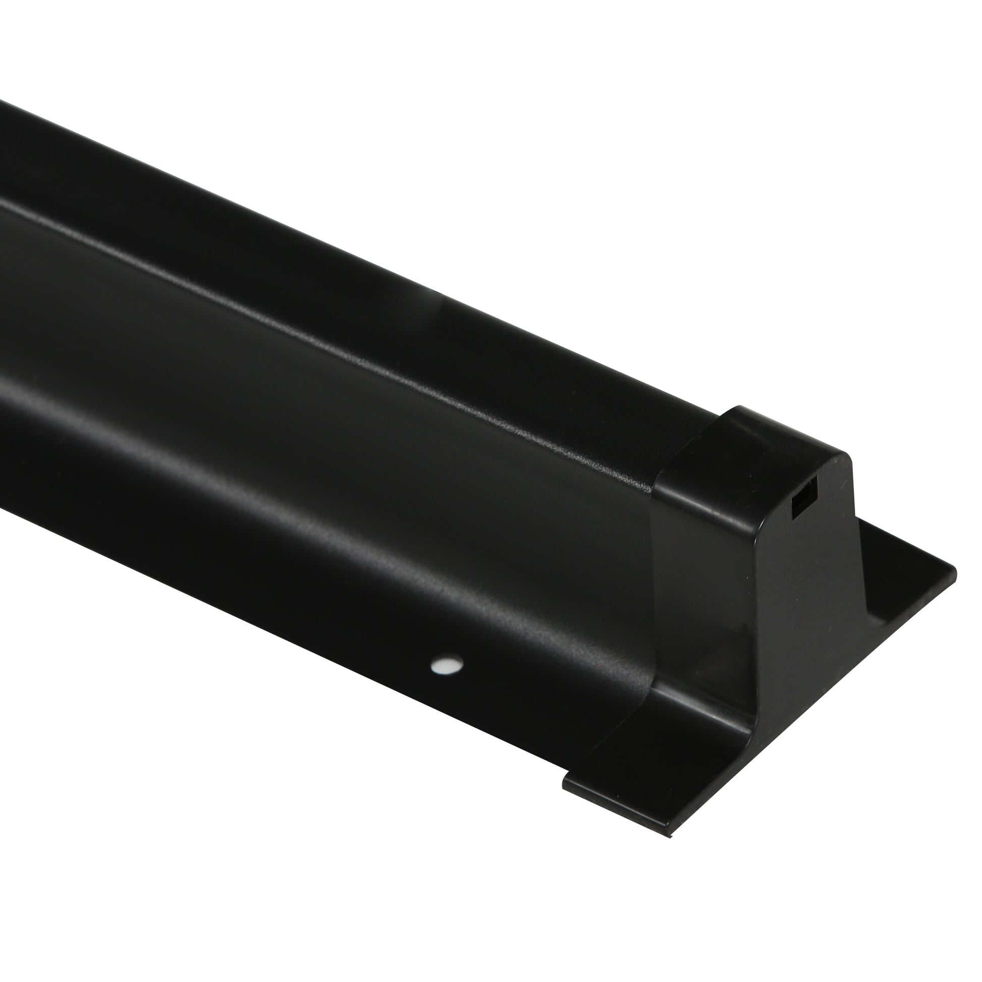 Black aluminum extrusion profile for industrial applications