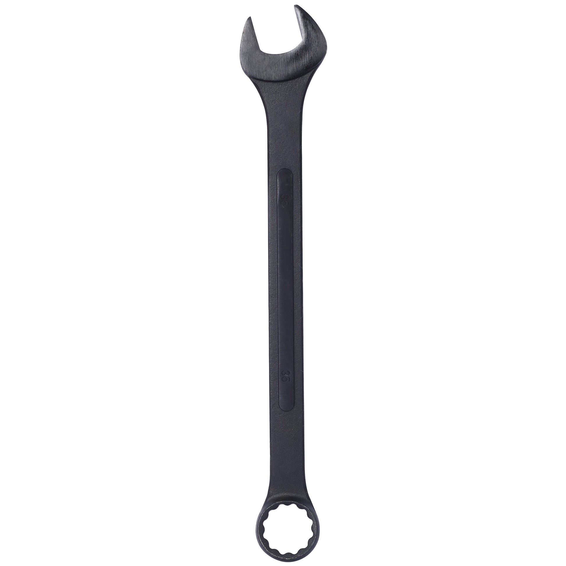 Heavyduty black steel combination wrench size mm for mechanical repairs