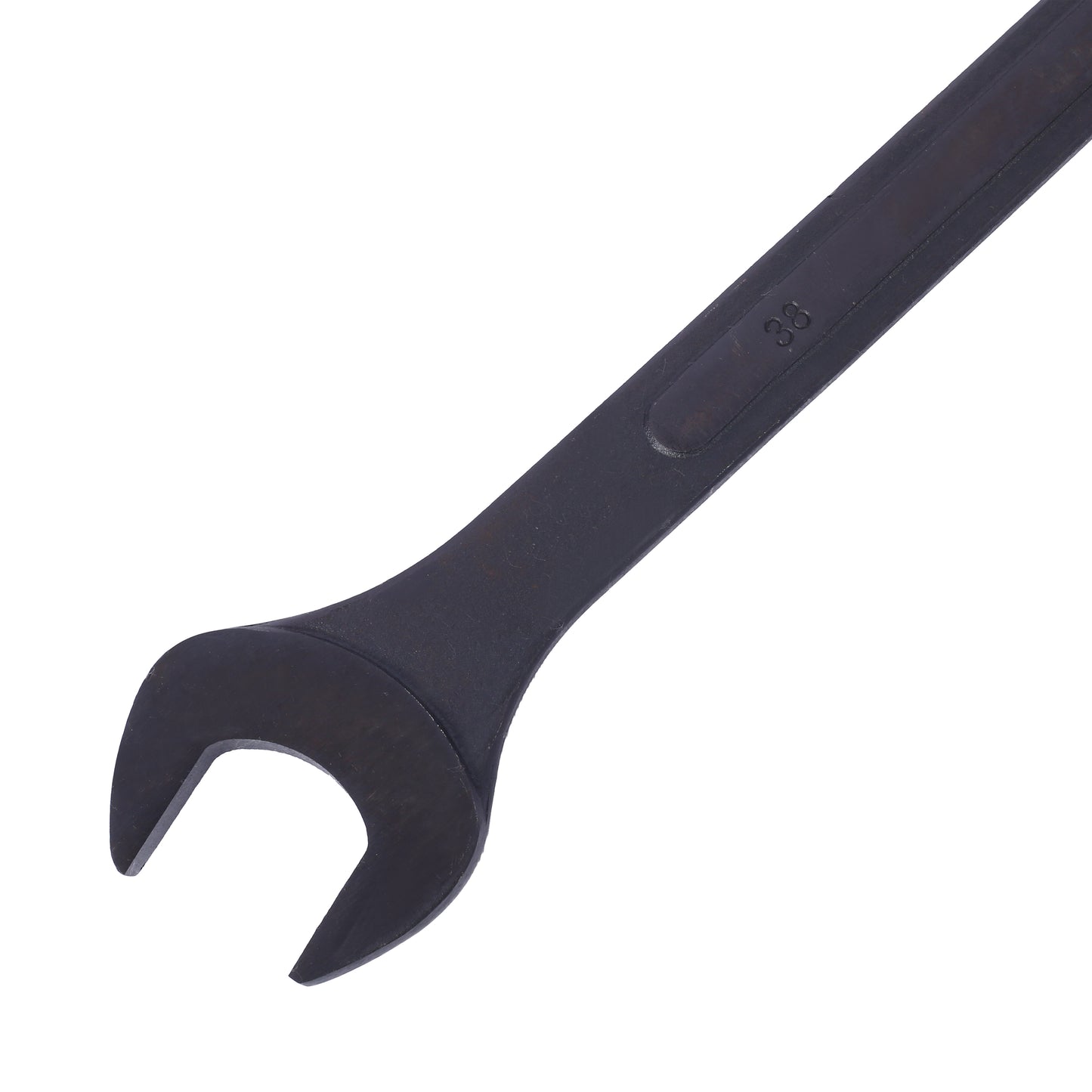 Black forged steel openend wrench size mm for heavyduty use