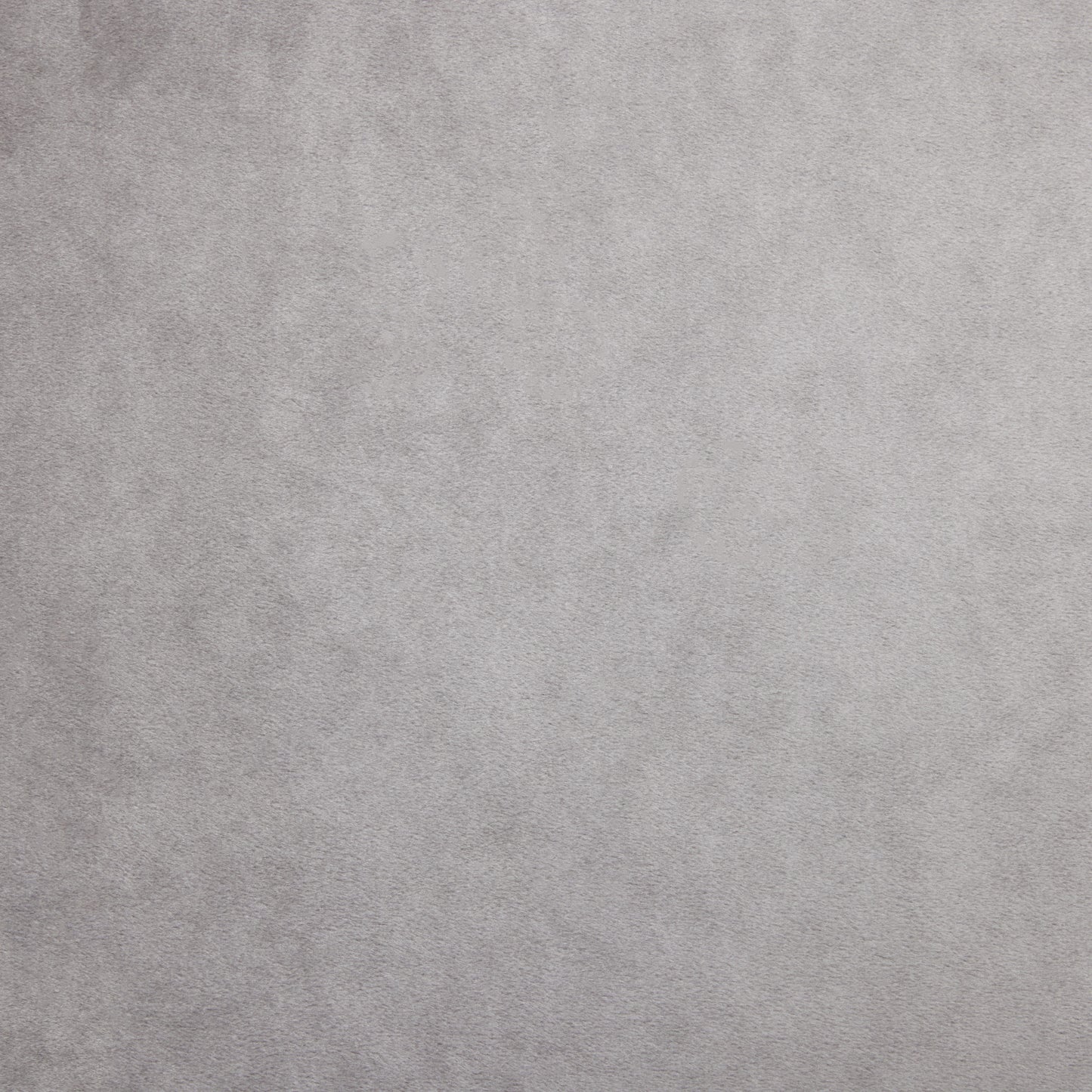 Soft grey velvet fabric sample with a matte finish