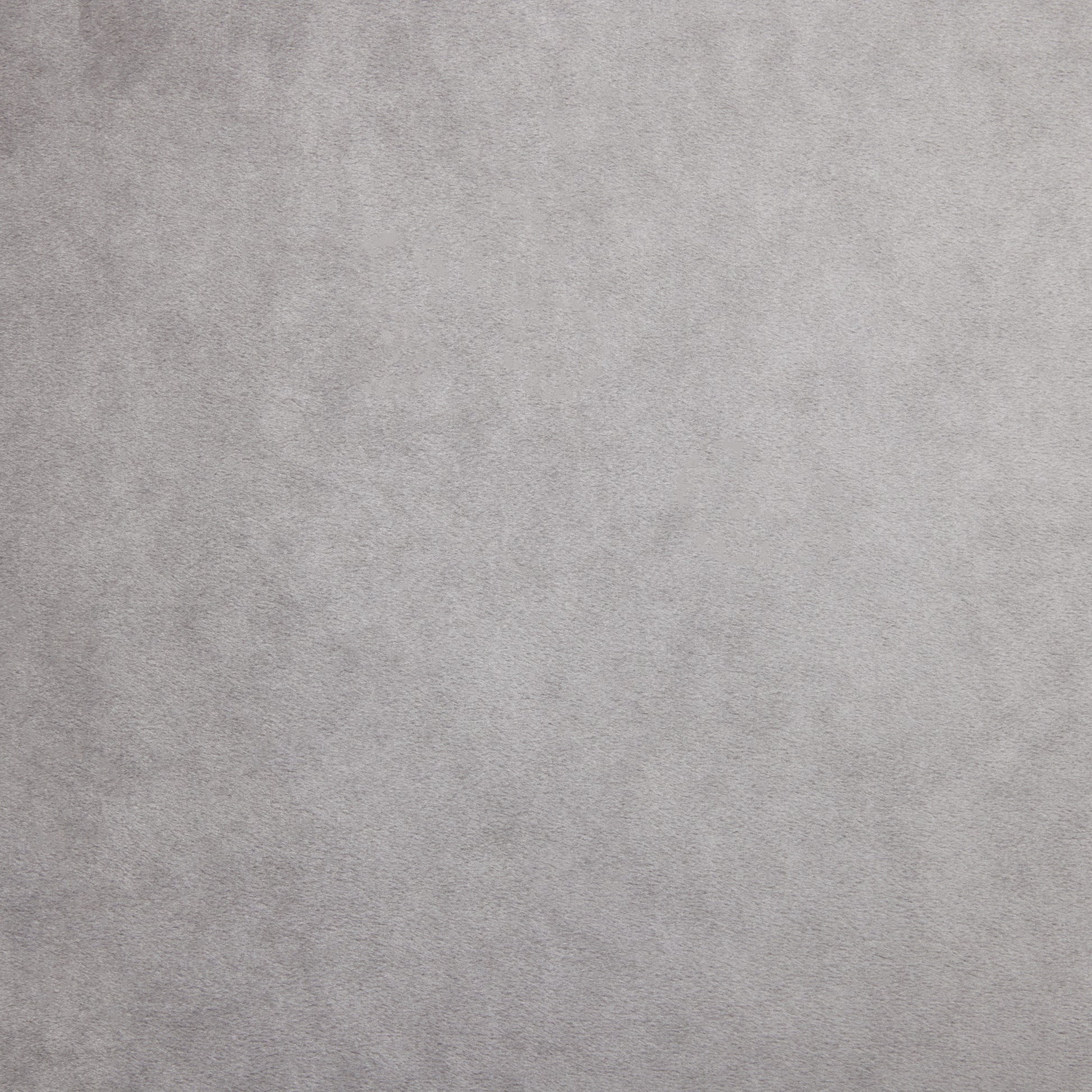 Soft grey velvet fabric sample with a matte finish