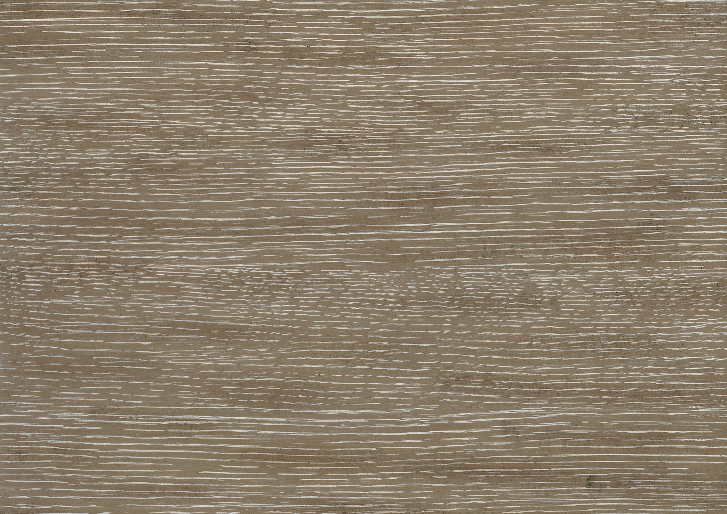 Brown wood grain laminate with white linear texture