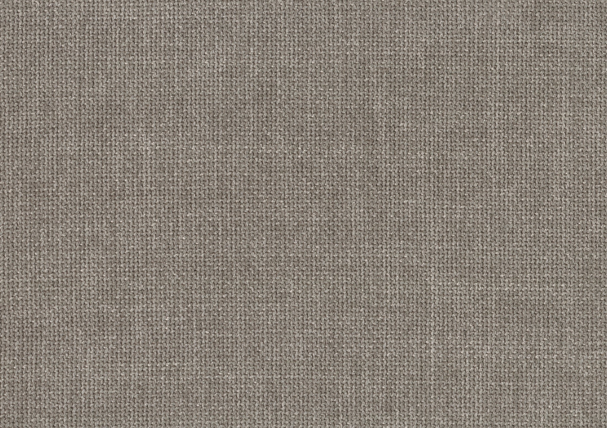 Closeup of textured grey linen fabric suitable for upholstery or drapery