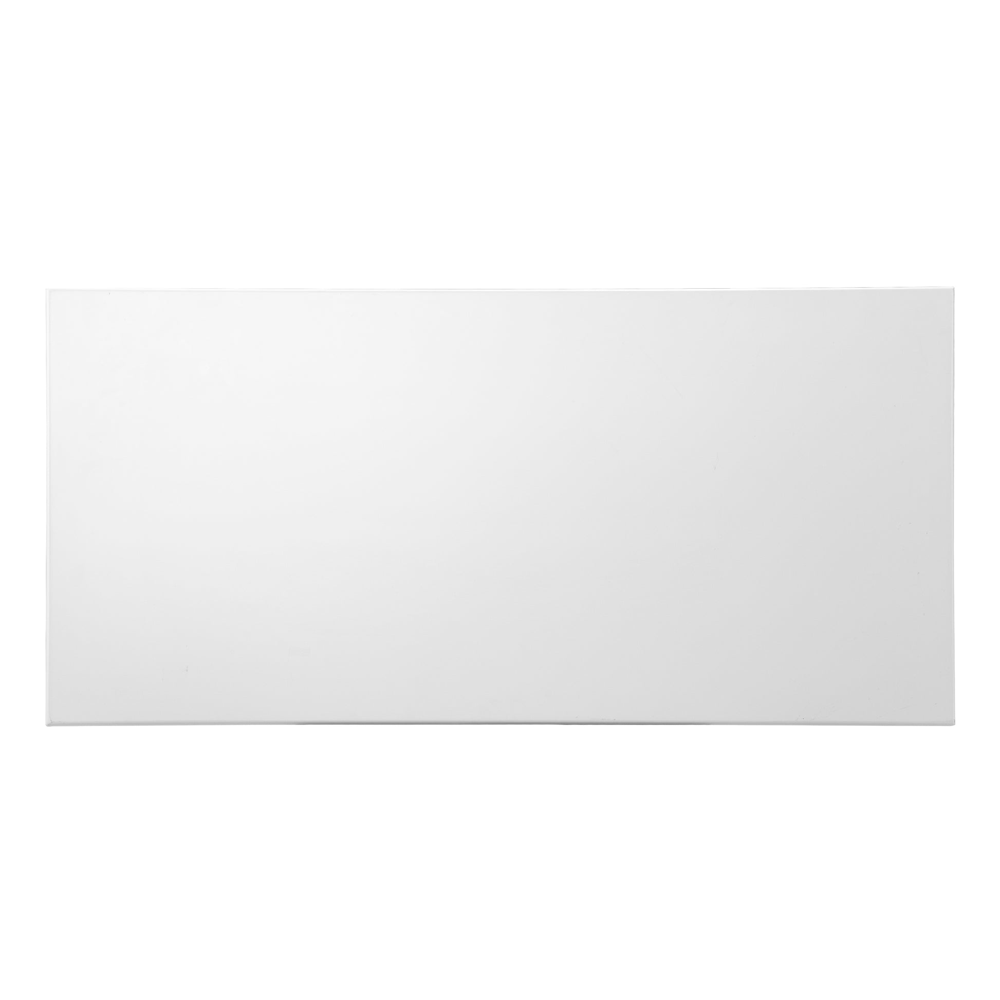 Sleek white ceramic serving platter perfect for elegant dinner parties
