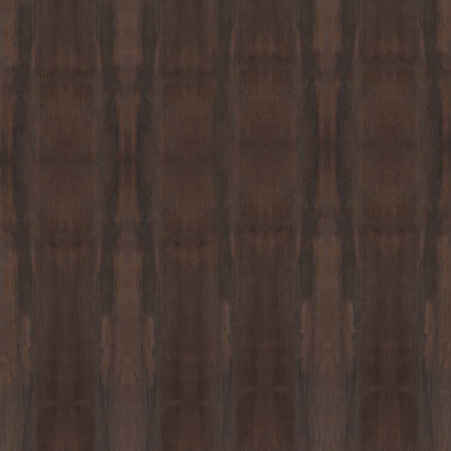 Dark oak veneer sample with prominent vertical grain perfect for furniture