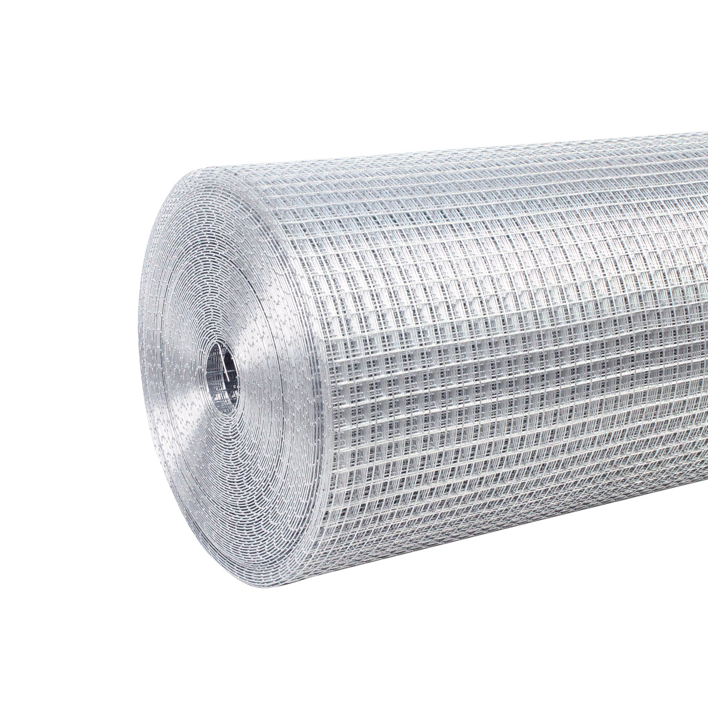 Galvanized welded wire mesh roll for garden fencing construction and animal enclosures