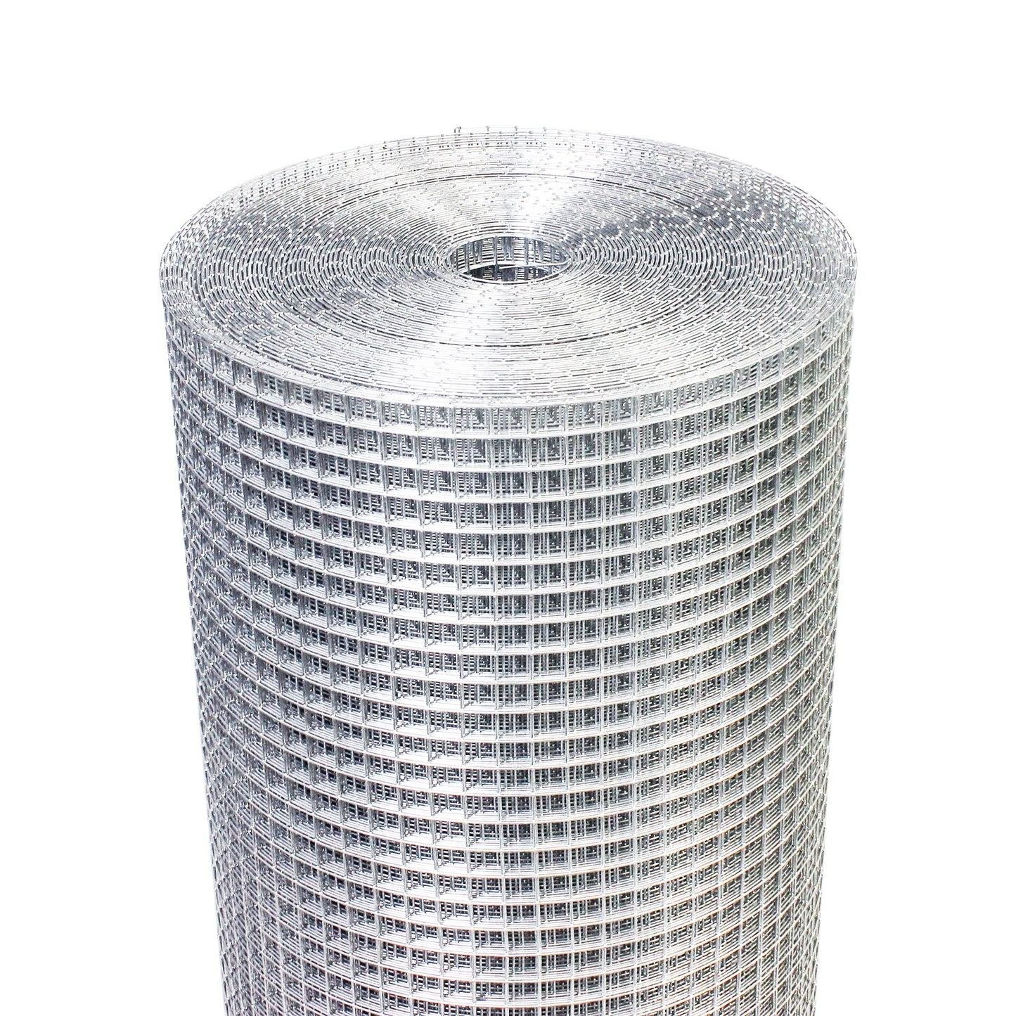 Rolled galvanized steel wire mesh for fencing and garden applications