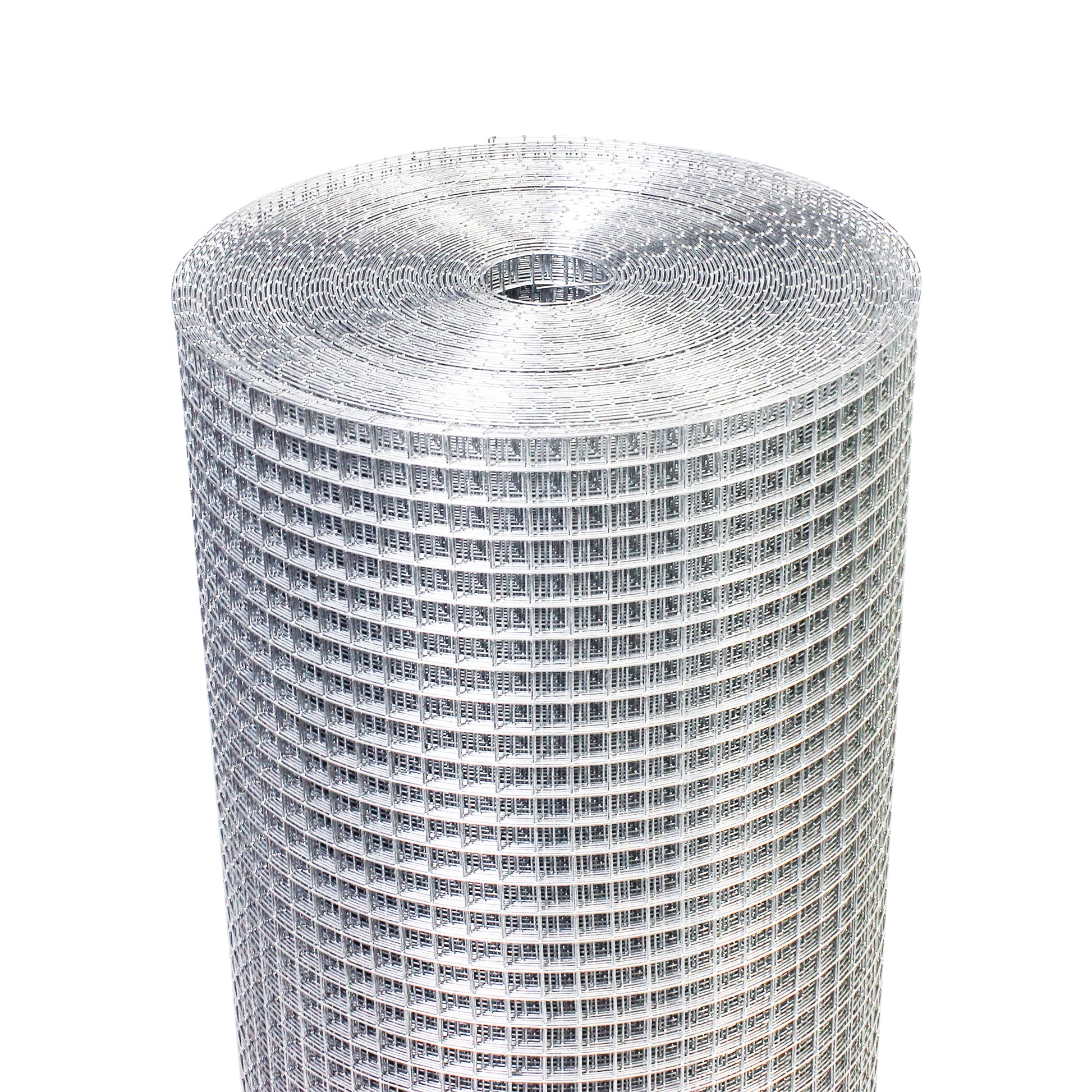 Rolled galvanized steel wire mesh for fencing and garden applications