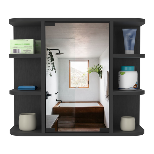 Two boxes of Aveeno cleansing bars in green packaging on a dark grey bathroom shelf