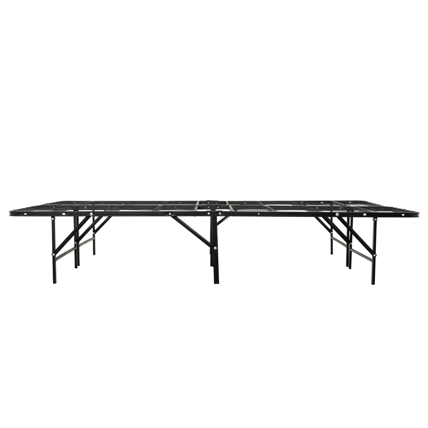 Heavyduty black metal event stage modular design for customizable setups