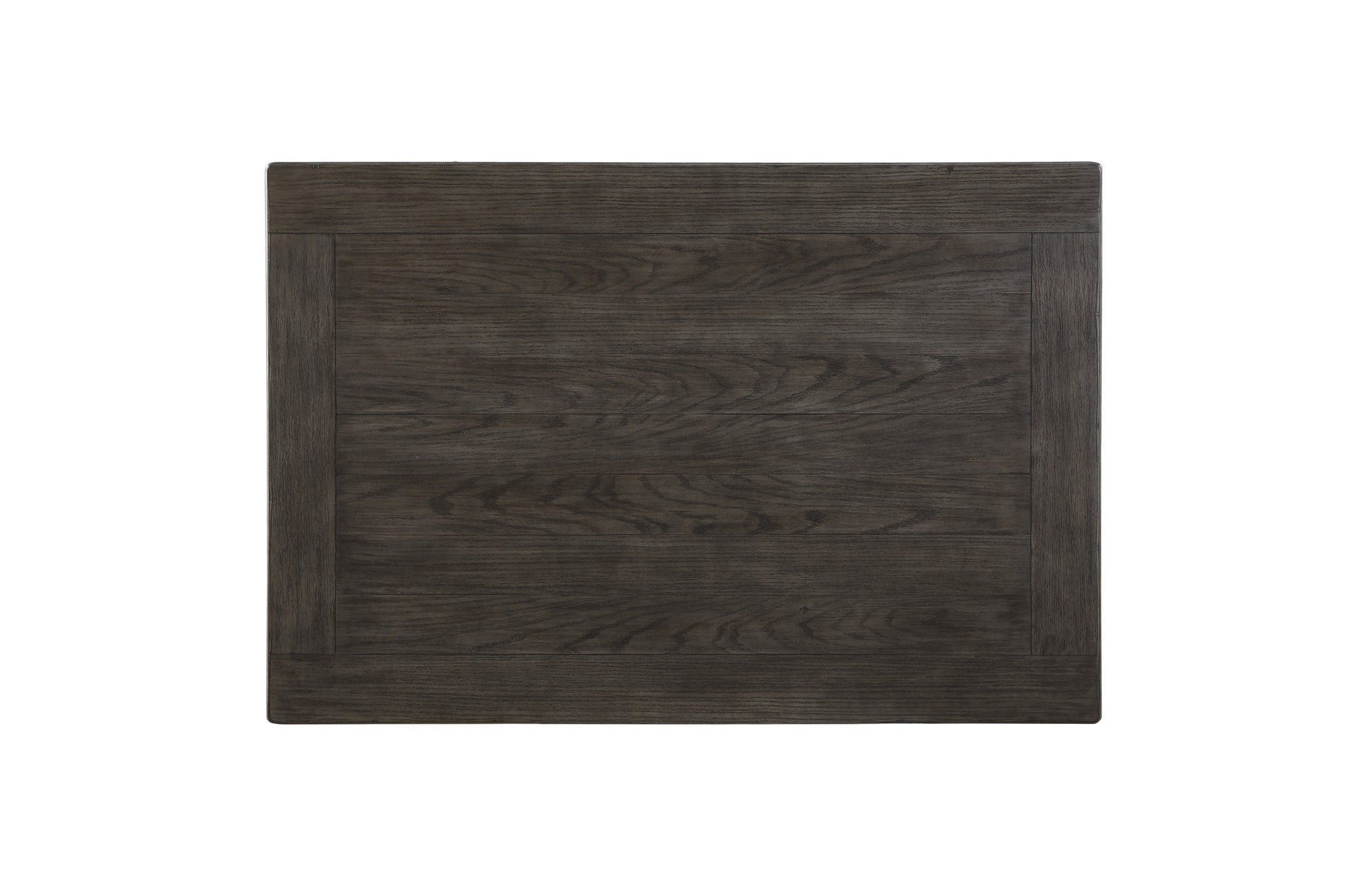 Dark oak wood grain top for a modern coffee table