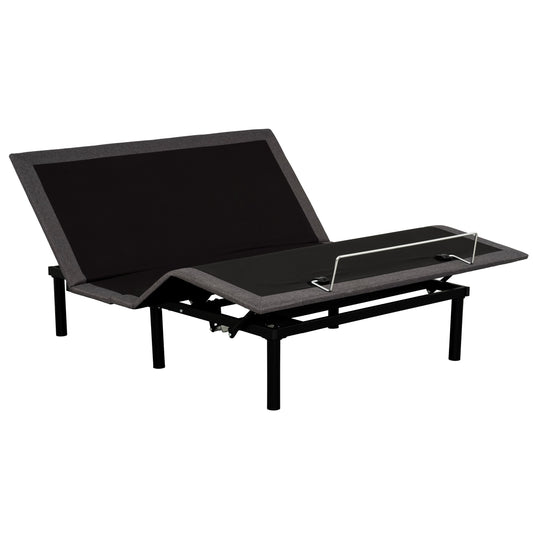 TREATLIFE HOME Adjustable Bed Base with Wired Remote for Twin XL Size, Metal Frame, Modern Design, Black