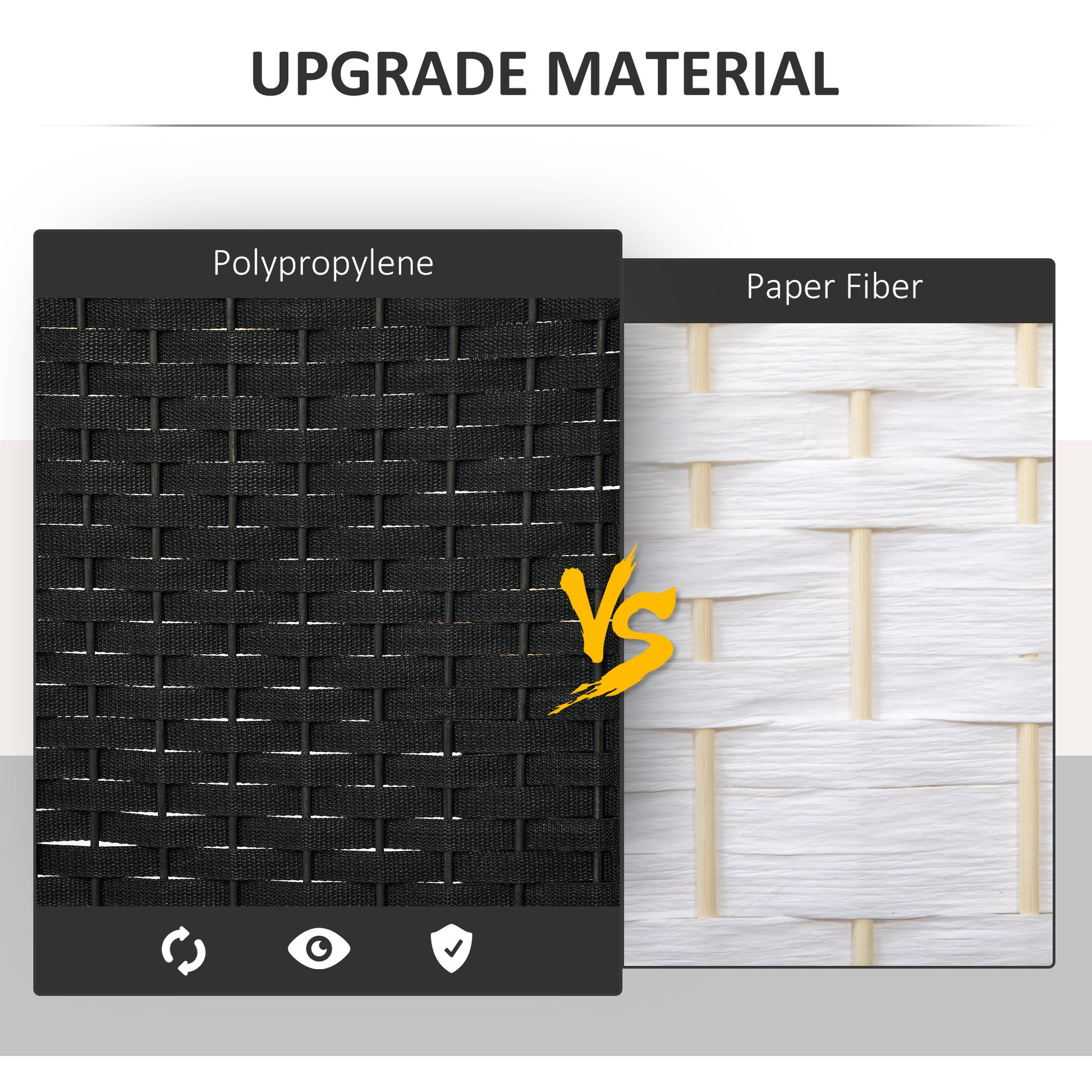 Closeup of black woven polypropylene material durable and weatherresistant for outdoor furniture