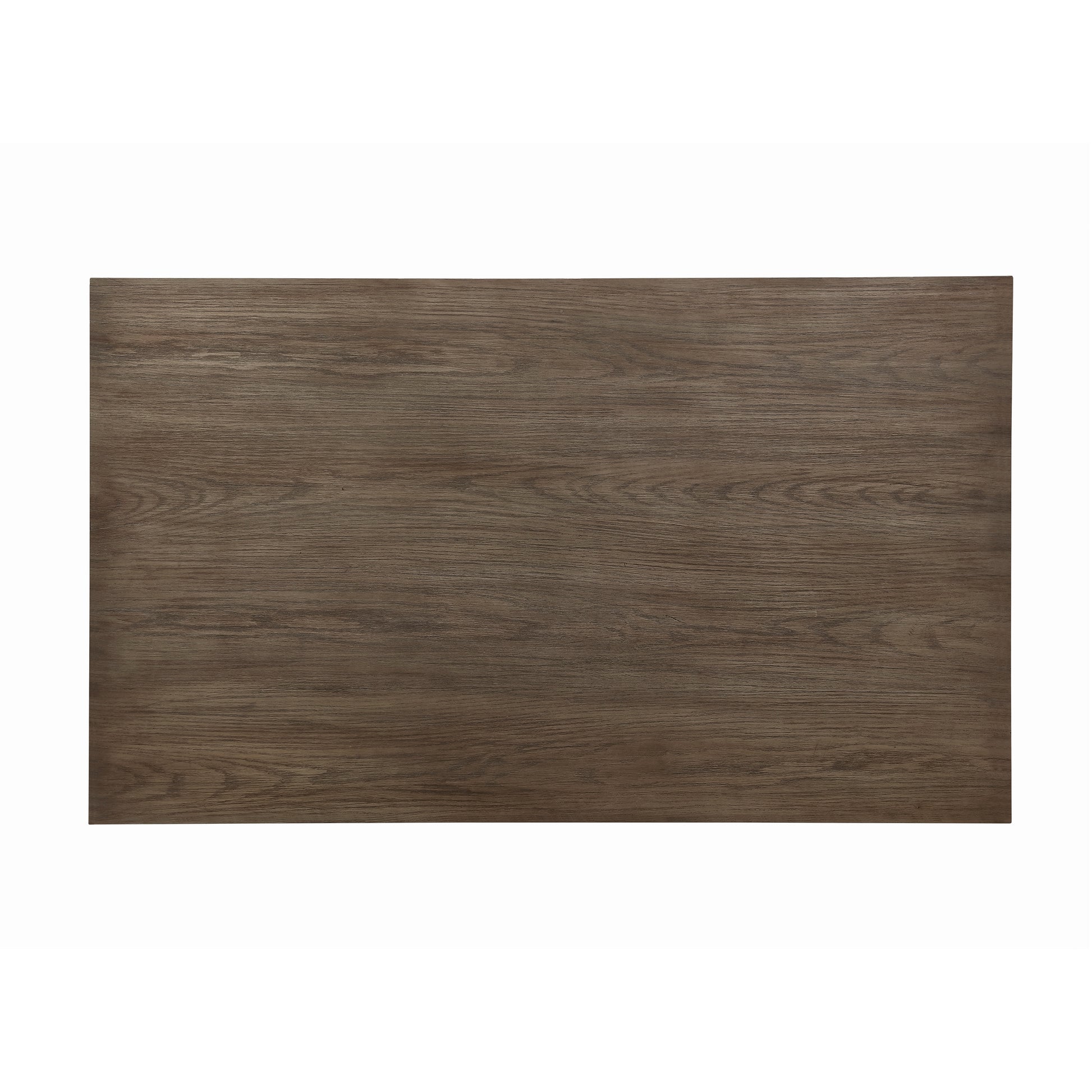 Rustic oak wood finish tabletop detail