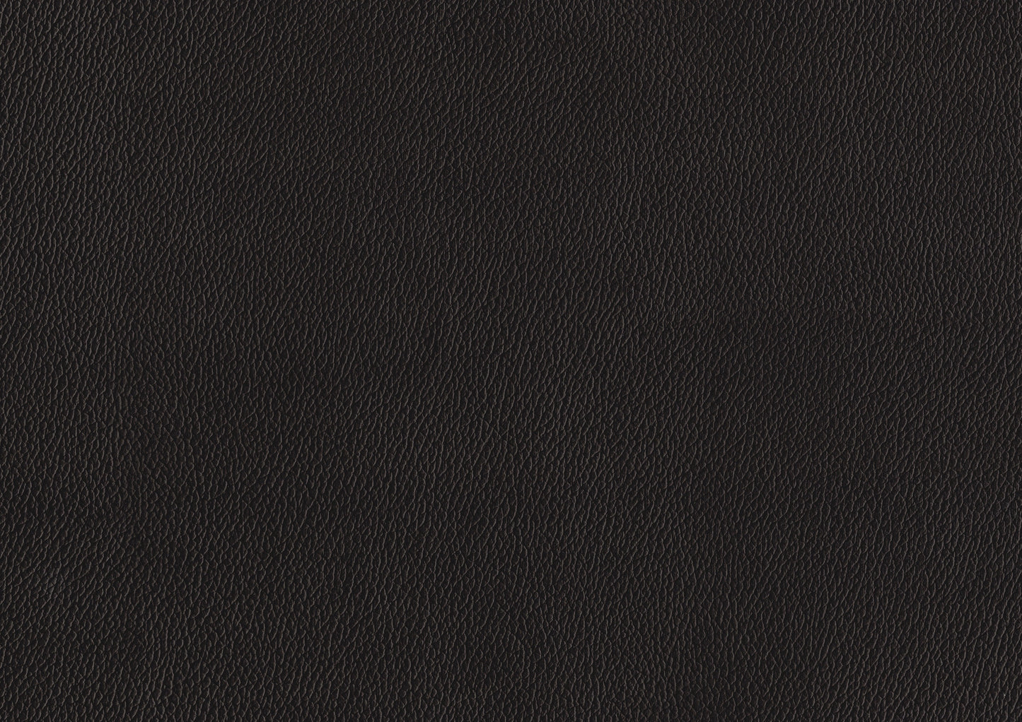 Dark black textured vegan leather swatch