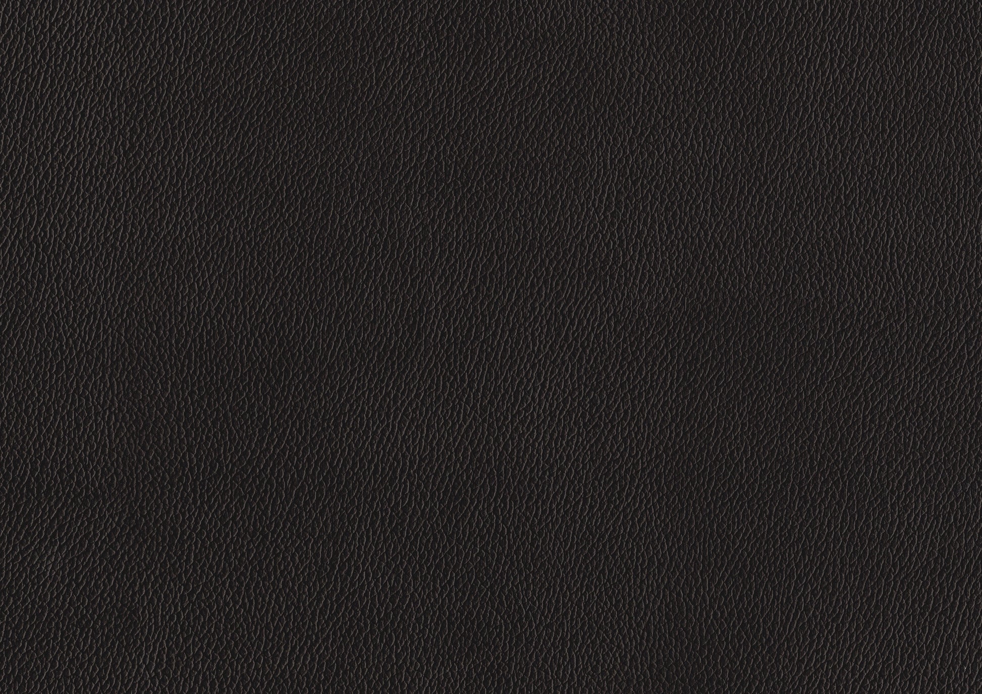 Dark black textured vegan leather swatch