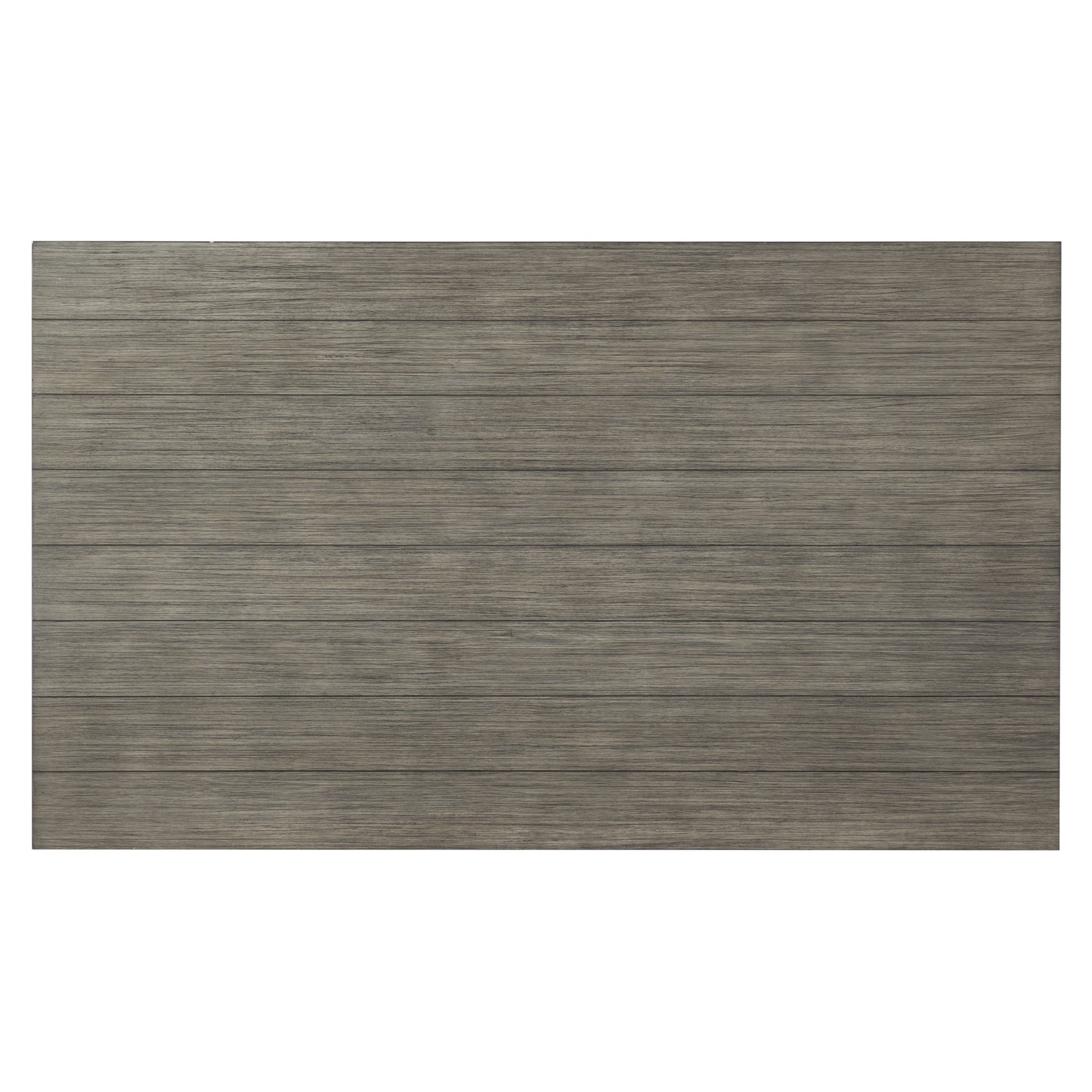 Rustic grey wood plank tabletop surface