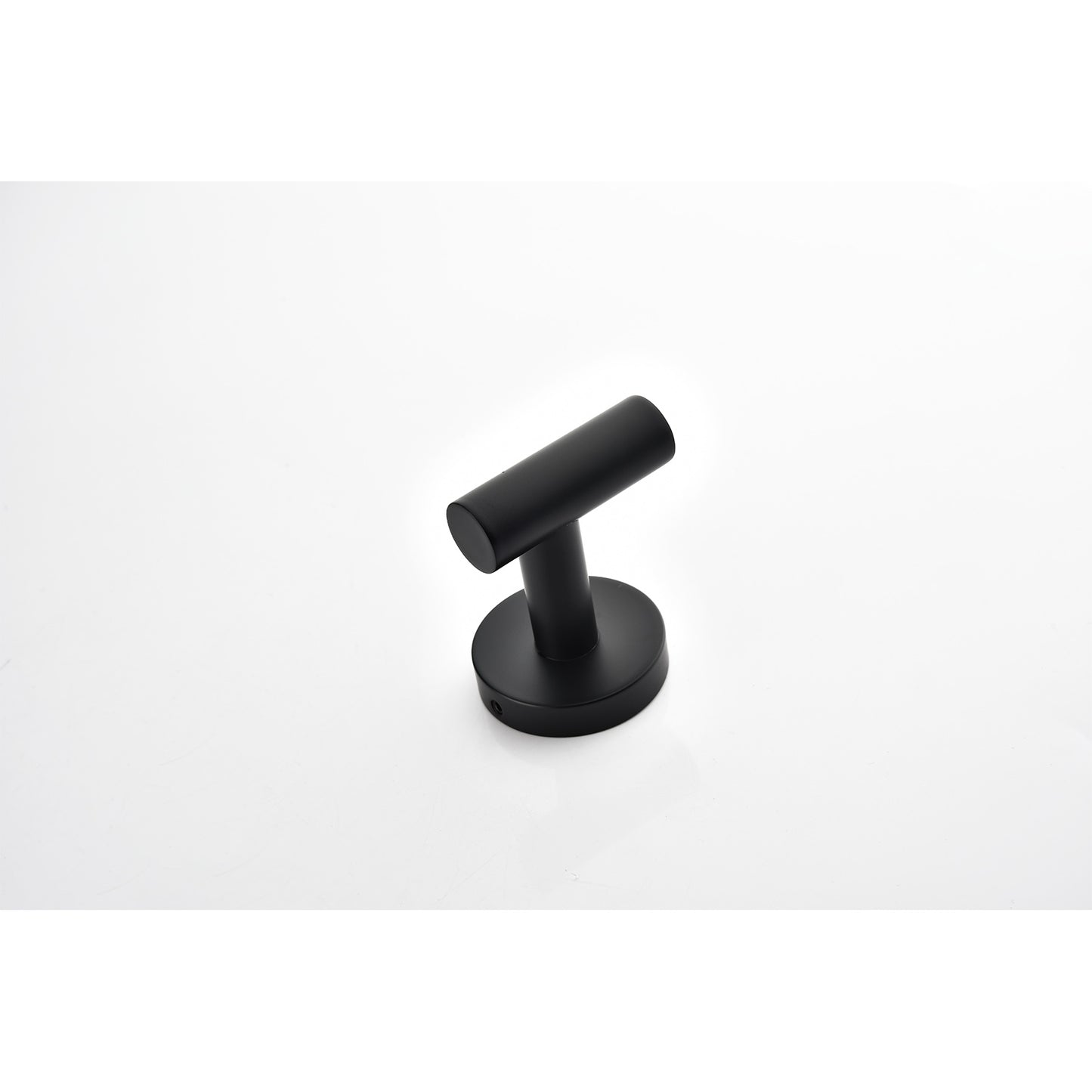 Matte black modern wallmounted bathroom hook