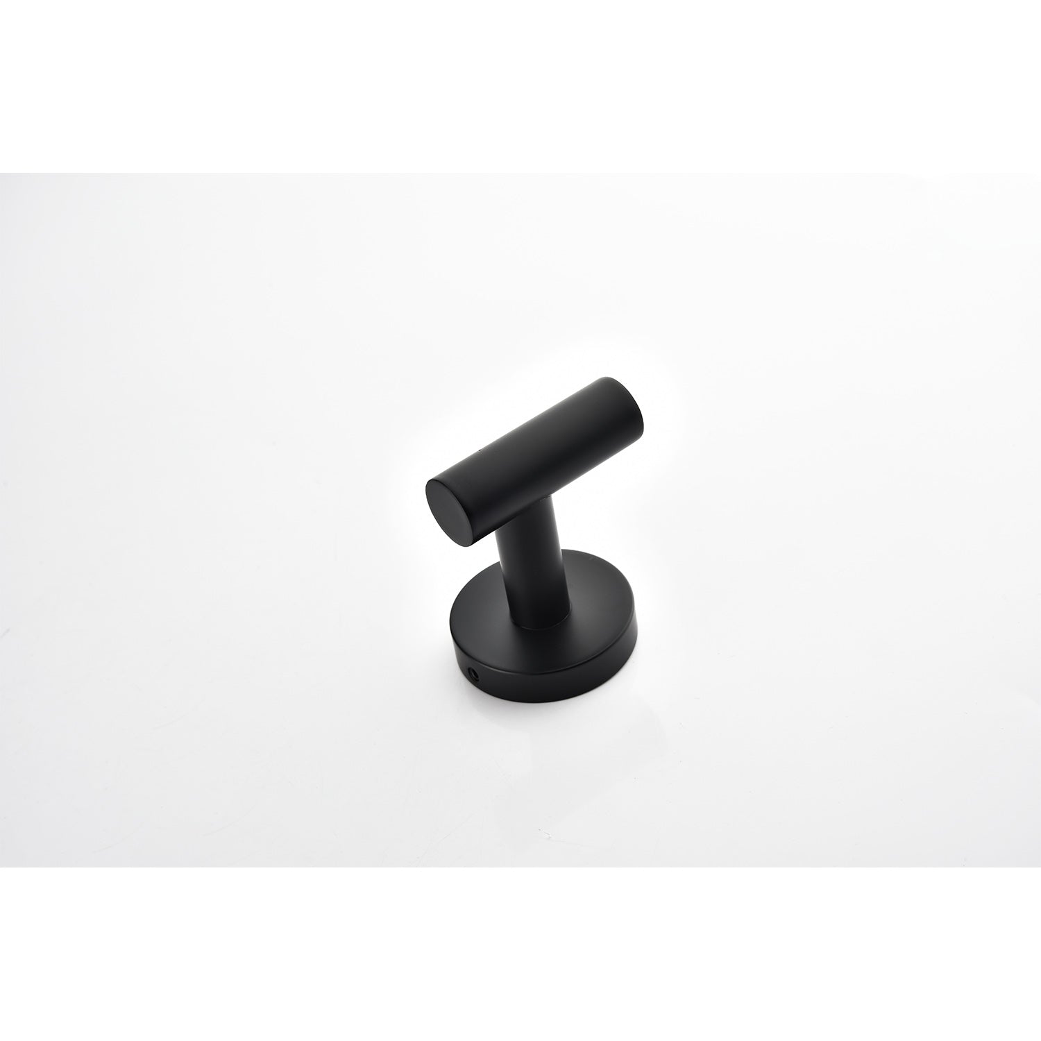 Matte black modern wallmounted bathroom hook