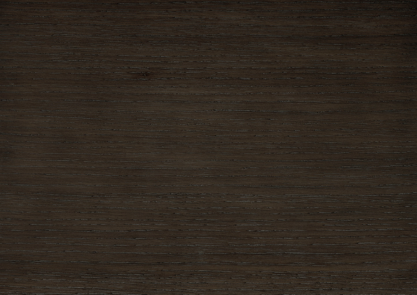 Dark brown oak veneer sample with visible grain texture