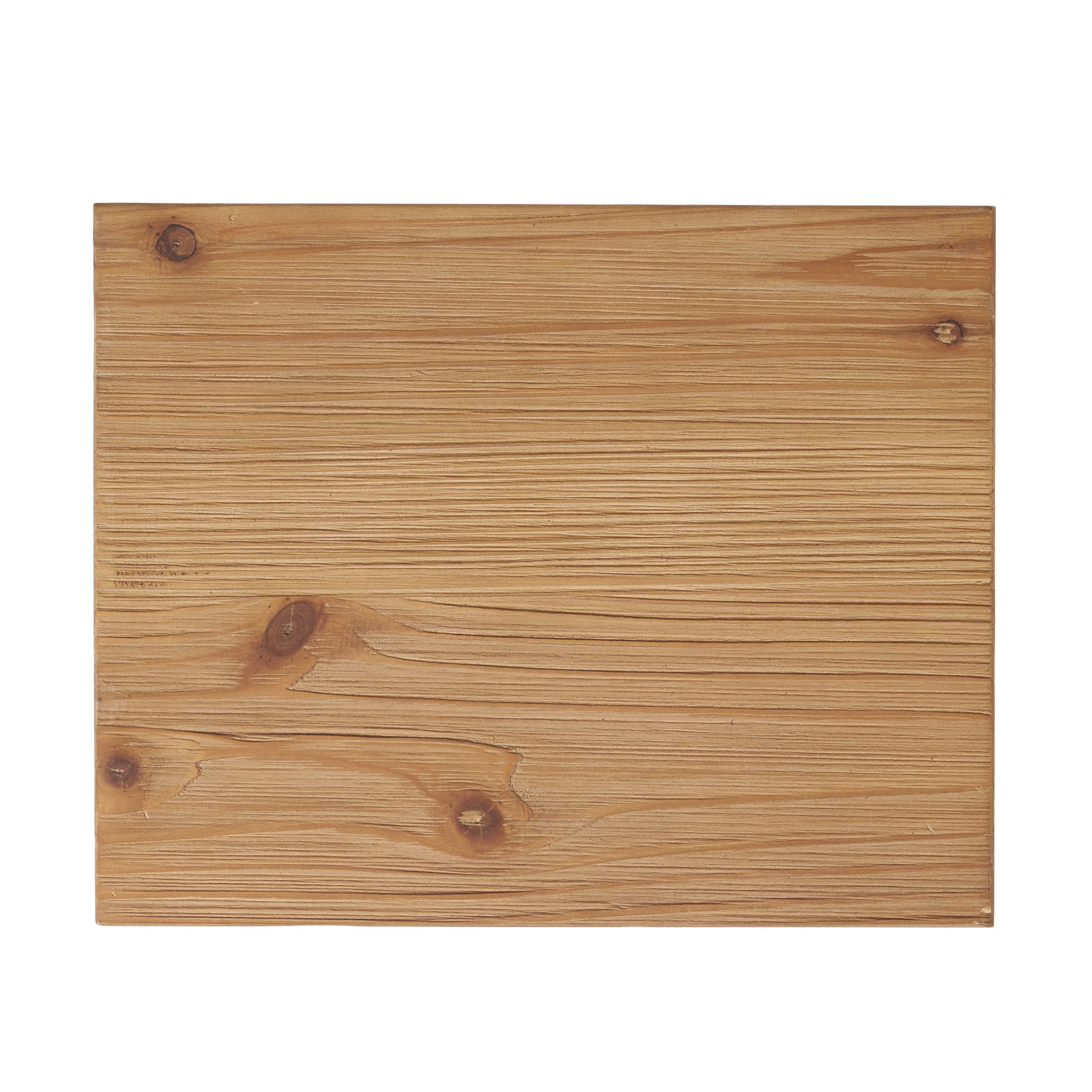Light brown pine wood plank with visible grain and knots