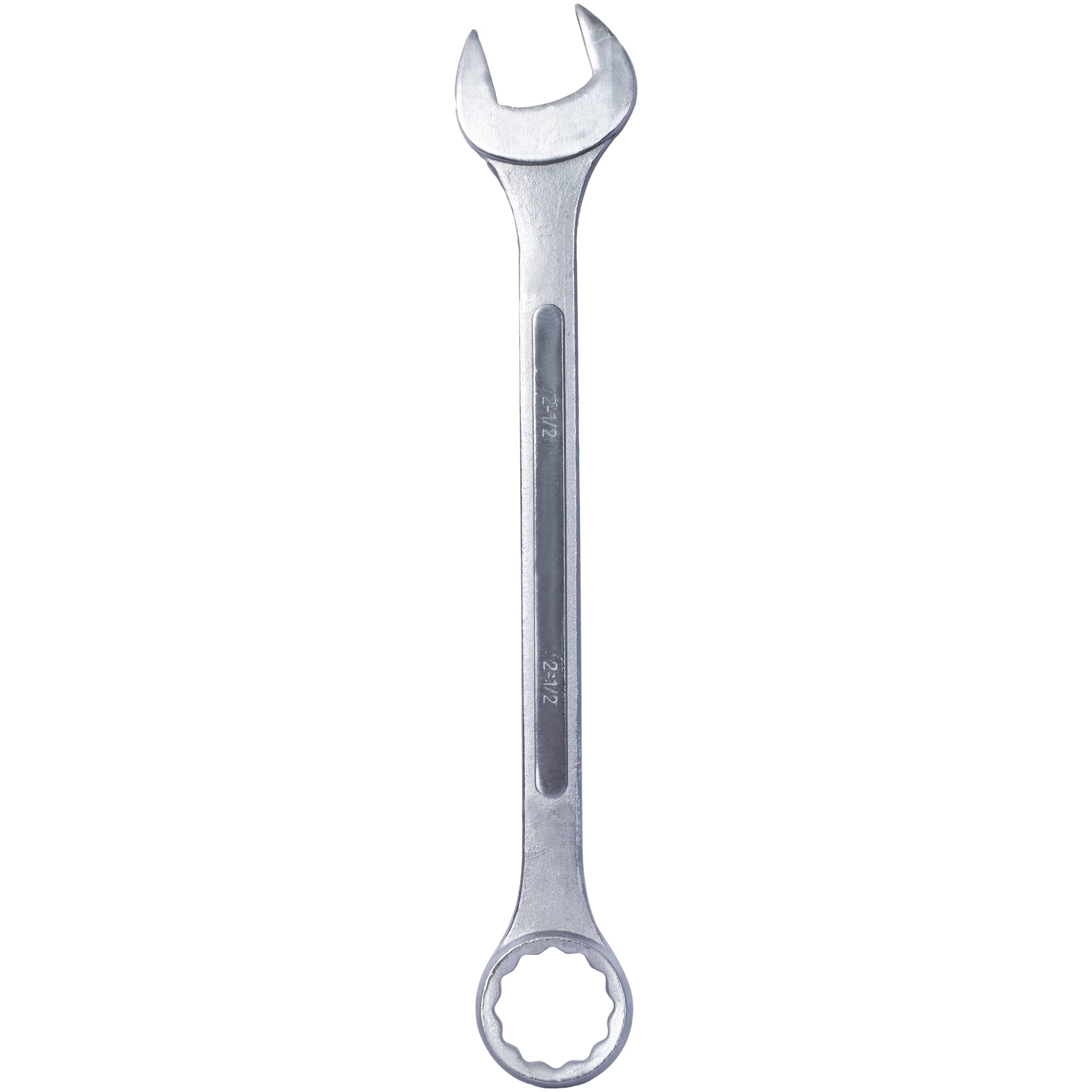 Polished steel combination wrench size  inch for mechanics and DIYers