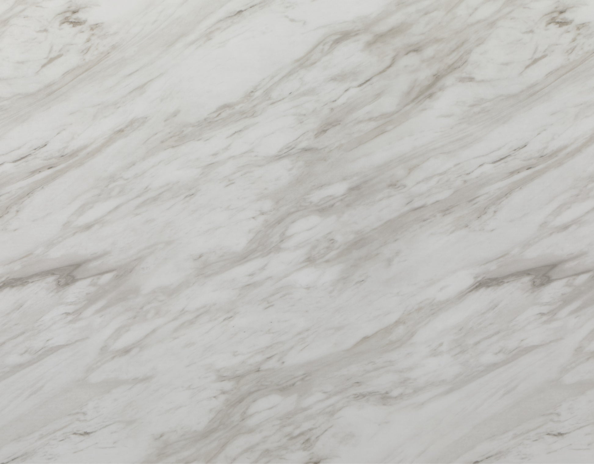 White marble countertop material with grey veining