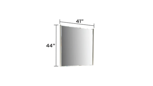 x  inch modern beveled edge wall mirror for living room