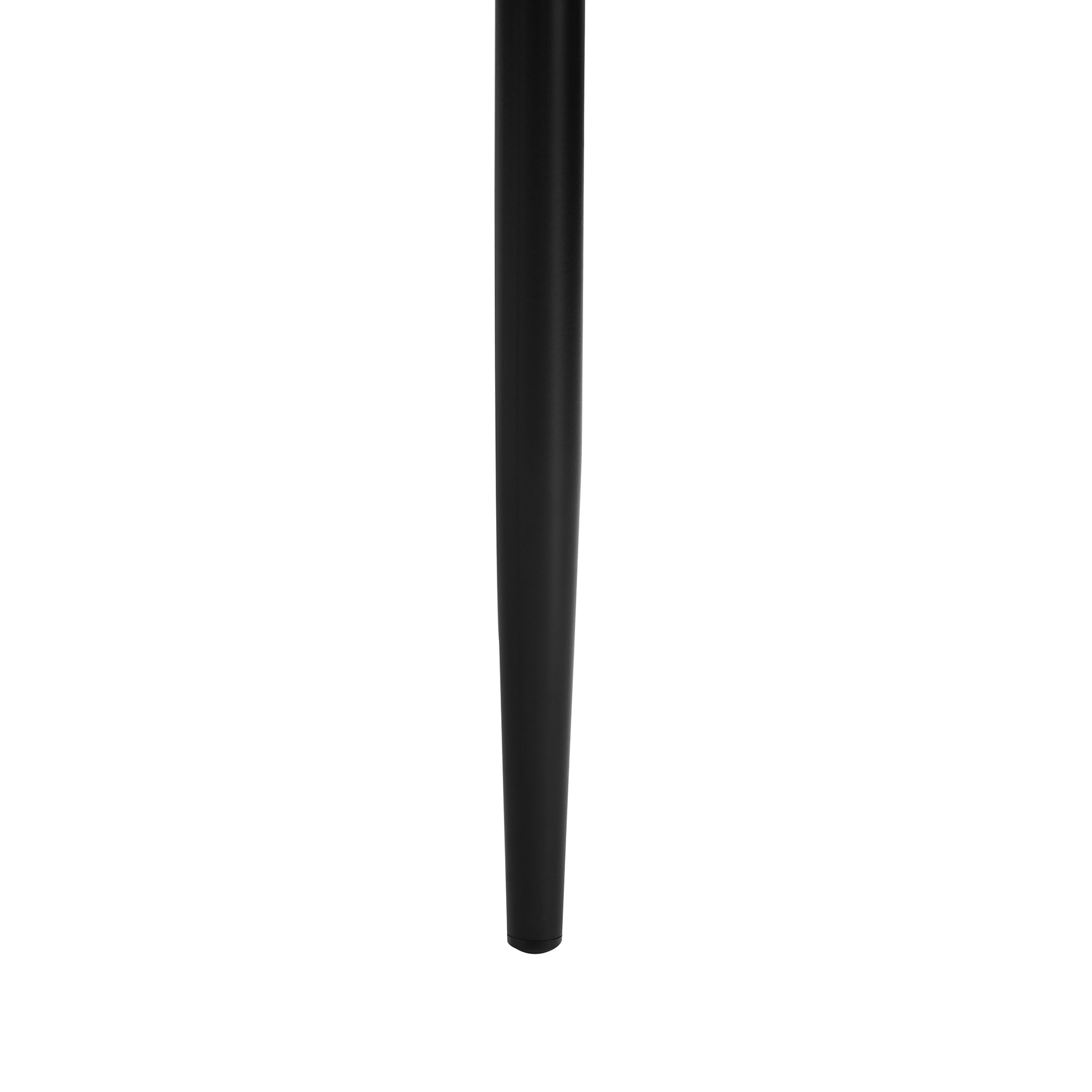 Black tapered furniture leg